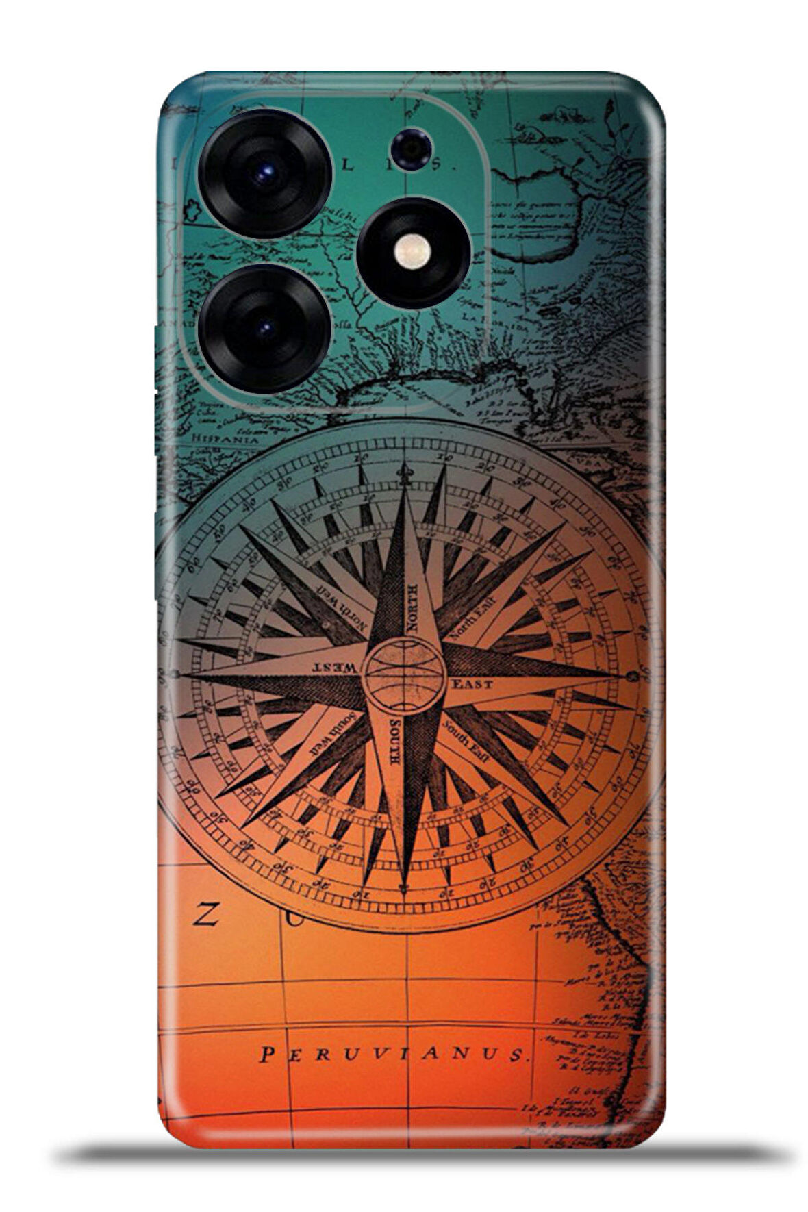 Tecno Spark 10 Pro Esnek Silikon Kamera Koruma 4k Desenli Özel Tasarım - Rota