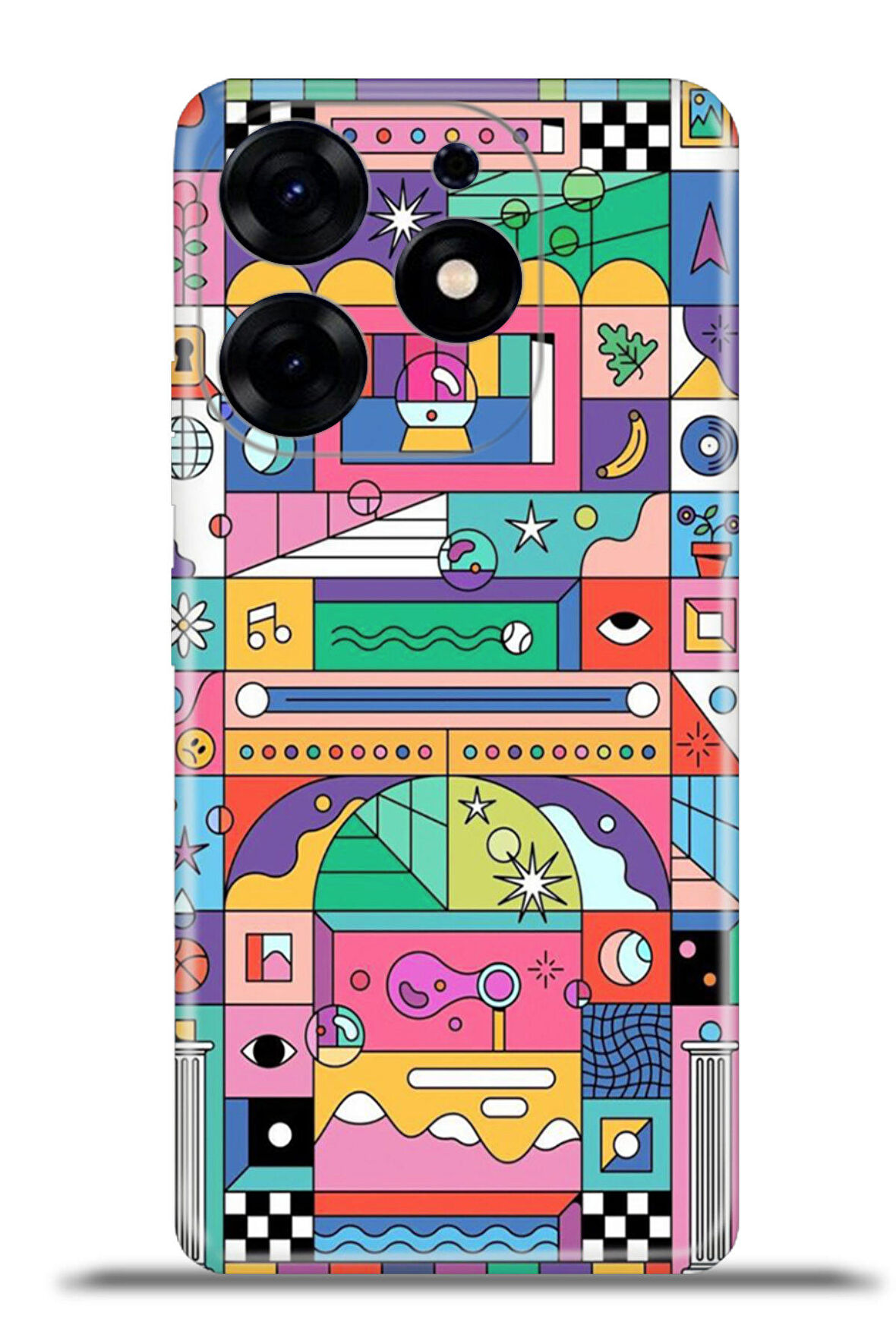 Tecno Spark 10 Pro Esnek Silikon Kamera Koruma 4k Desenli Özel Tasarım - My Vibe