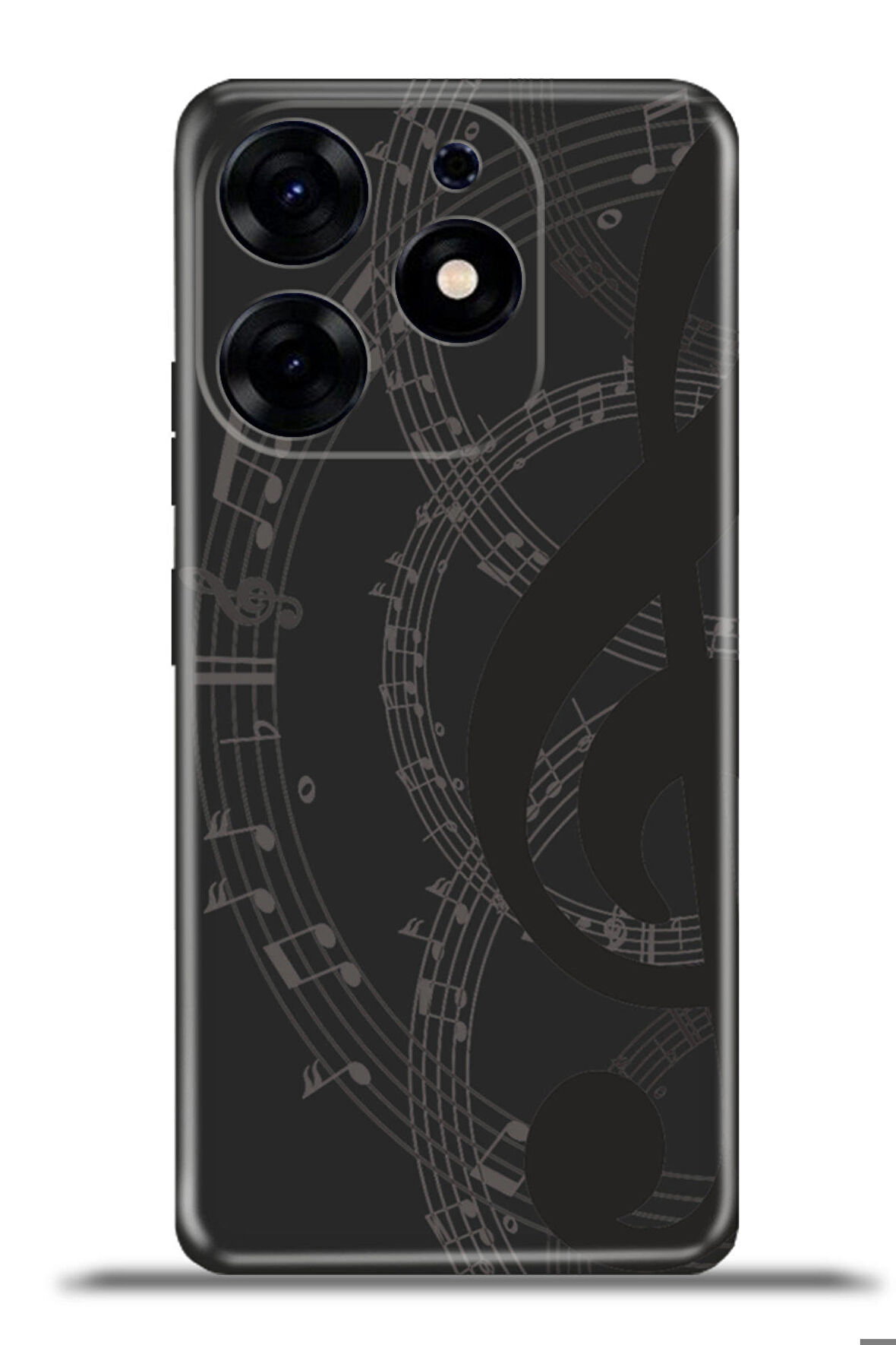 Tecno Spark 10 Pro Esnek Silikon Kamera Koruma 4k Desenli Özel Tasarım - Doremifa
