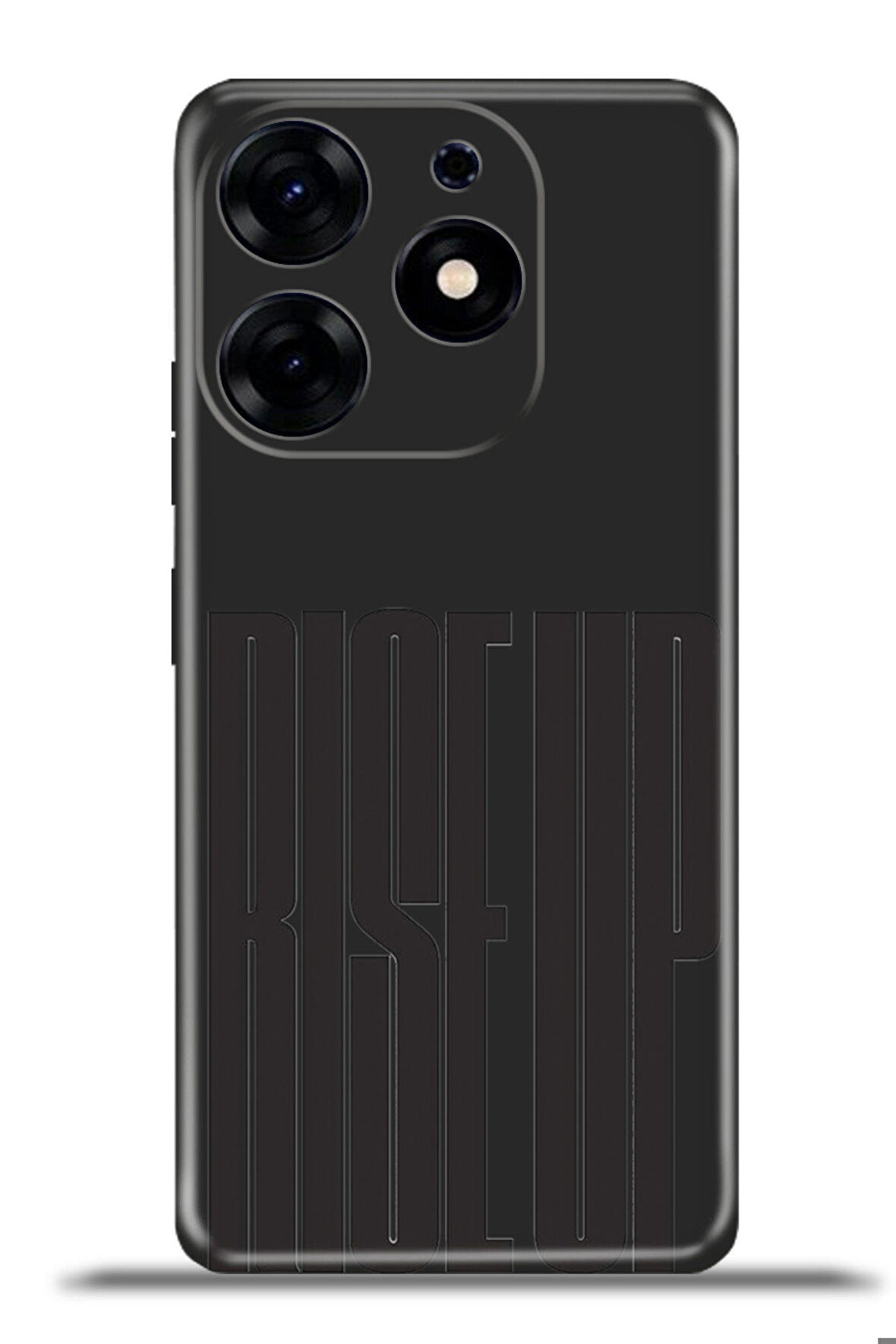 Tecno Spark 10 Pro Esnek Silikon Kamera Koruma 4k Desenli Özel Tasarım - Rise Up