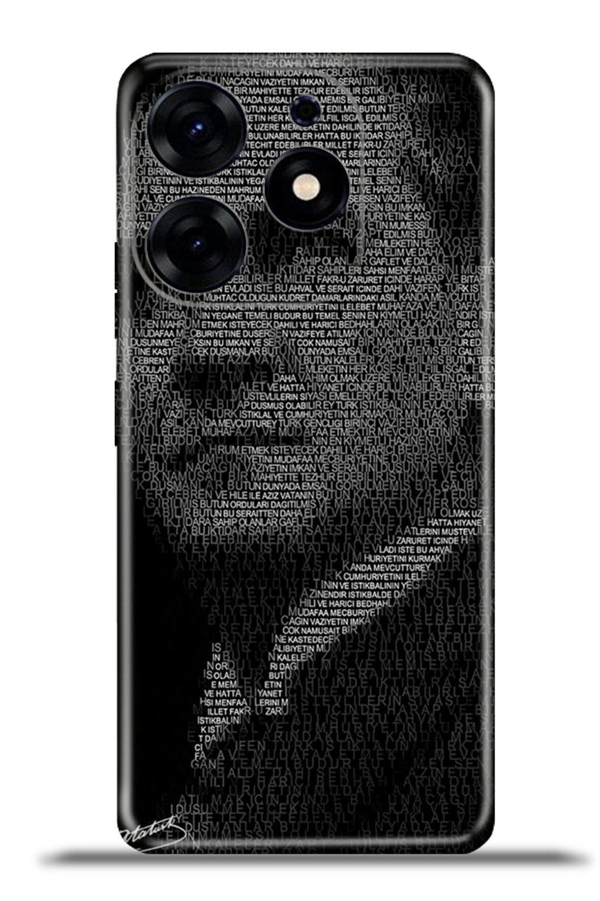 Tecno Spark 10 Pro Esnek Silikon Kamera Koruma 4k Desenli Özel Tasarım - Gençliğe Hitabe