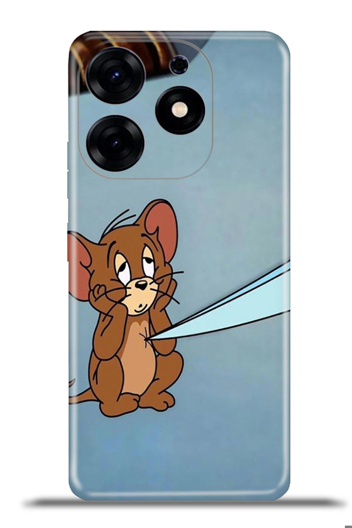 Tecno Spark 10 Pro Esnek Silikon Kamera Koruma 4k Desenli Özel Tasarım - Jerry