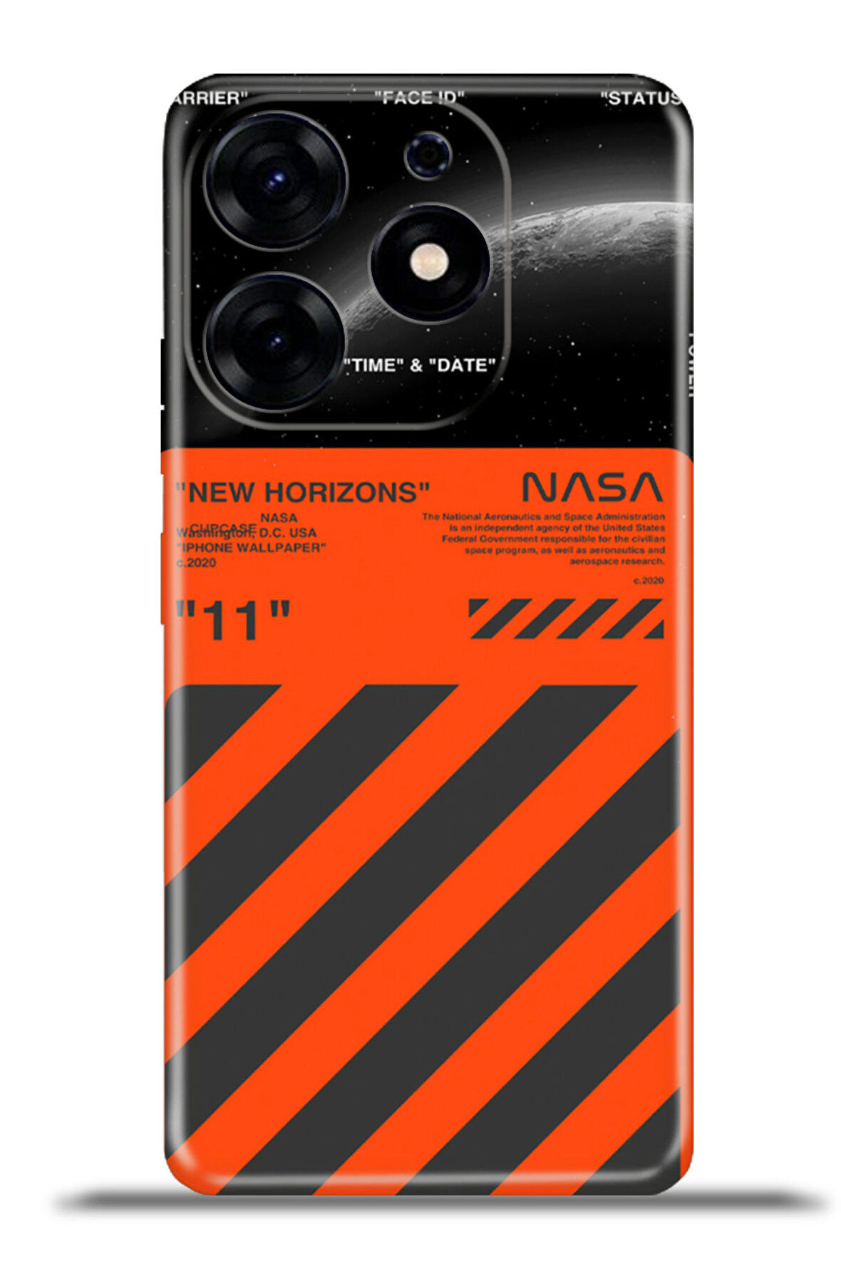 Tecno Spark 10 Pro Esnek Silikon Kamera Koruma 4k Desenli Özel Tasarım - Horizone