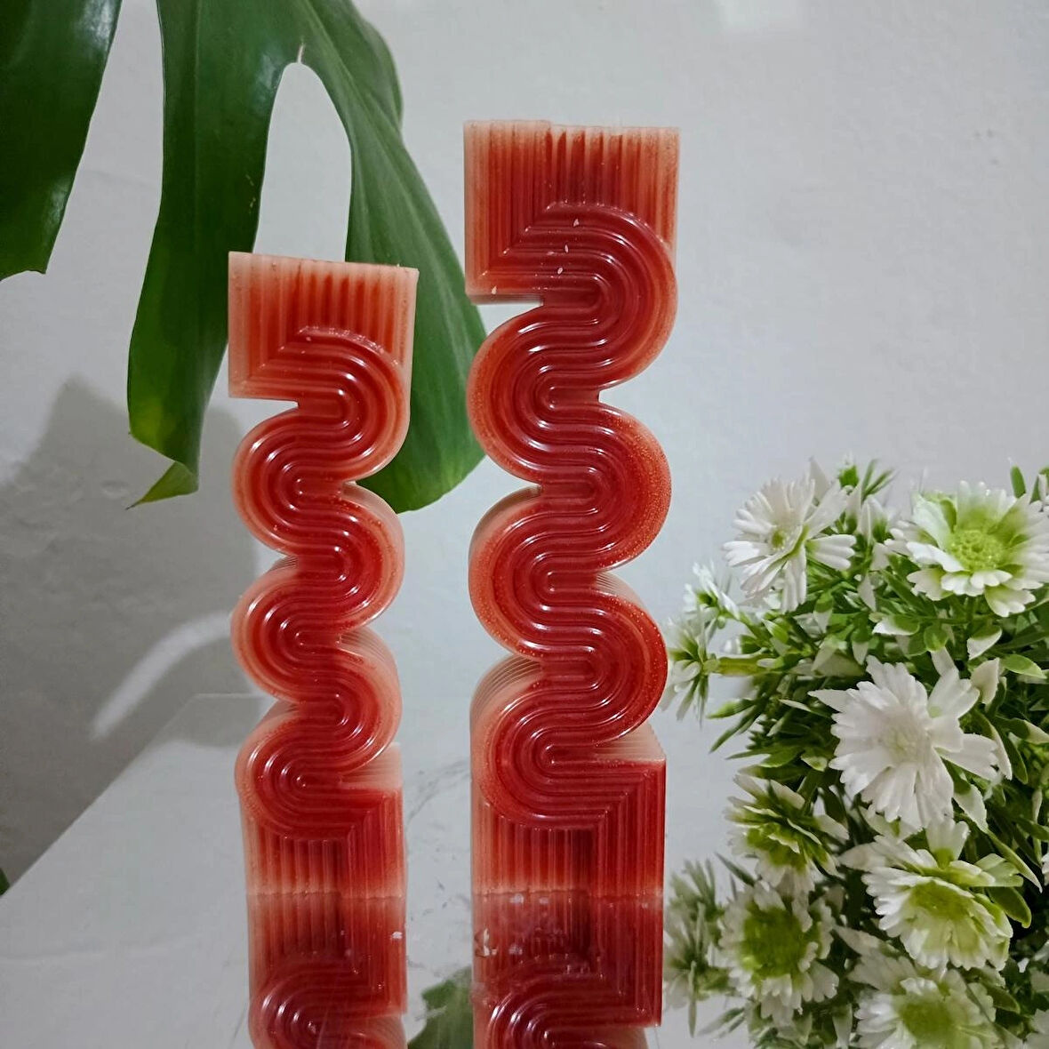 Curves Vanilya Kokulu Soya Mum - Doğum Günü - Sevgililer Günü - Aromaterapi - Hediyelik