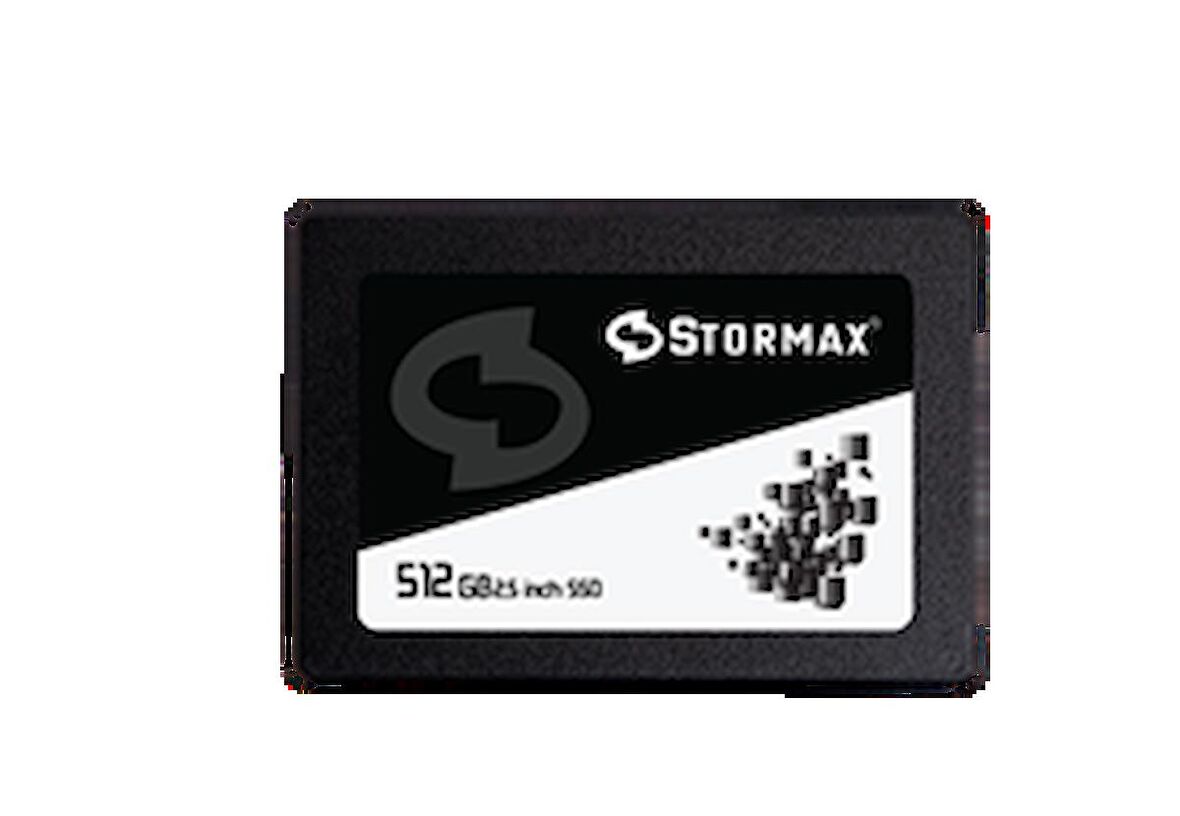 STORMAX BLACK 512 GB 2.5" SATA3 SSD 550/530 (SMX-SSD30BLCK/512G)