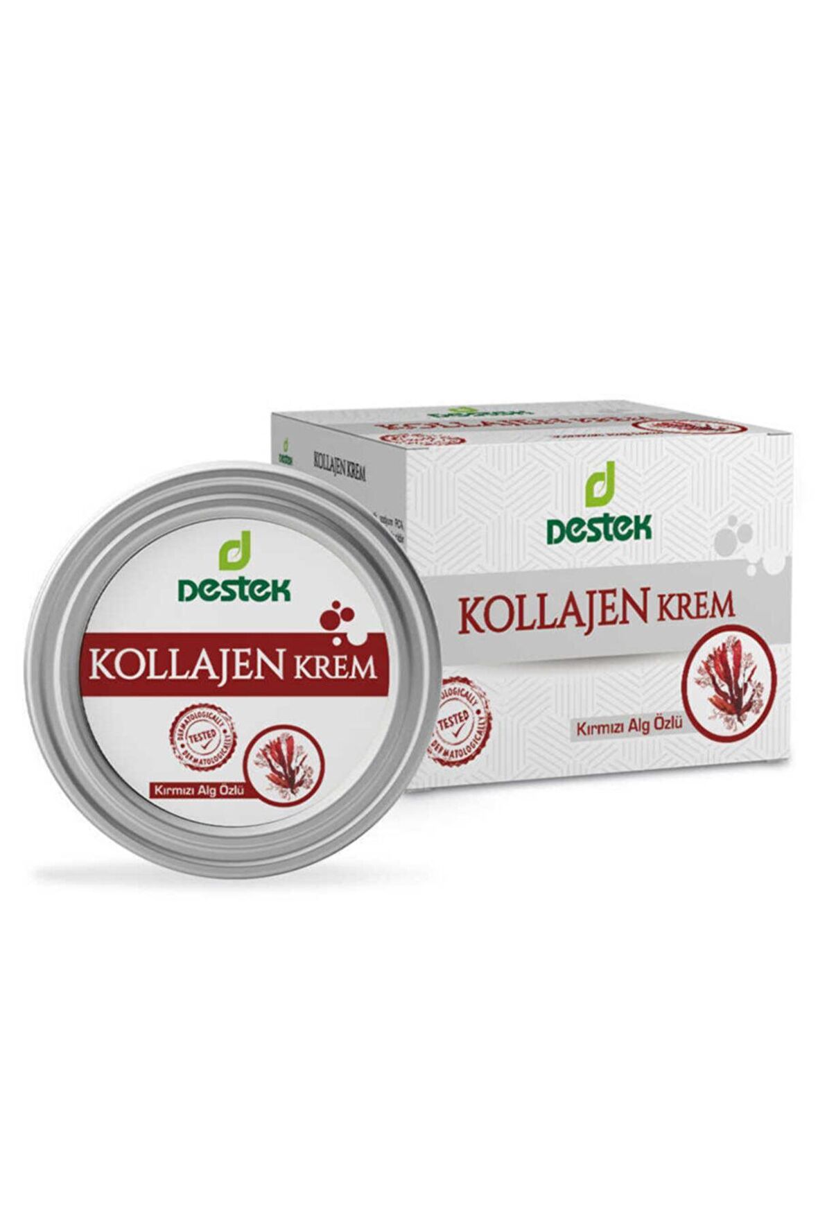 Destek Yaşlanma Karşıtı Kolajen 30 Yaş + Gece-Gündüz Yüz ve Boyun Kremi 50 ml 