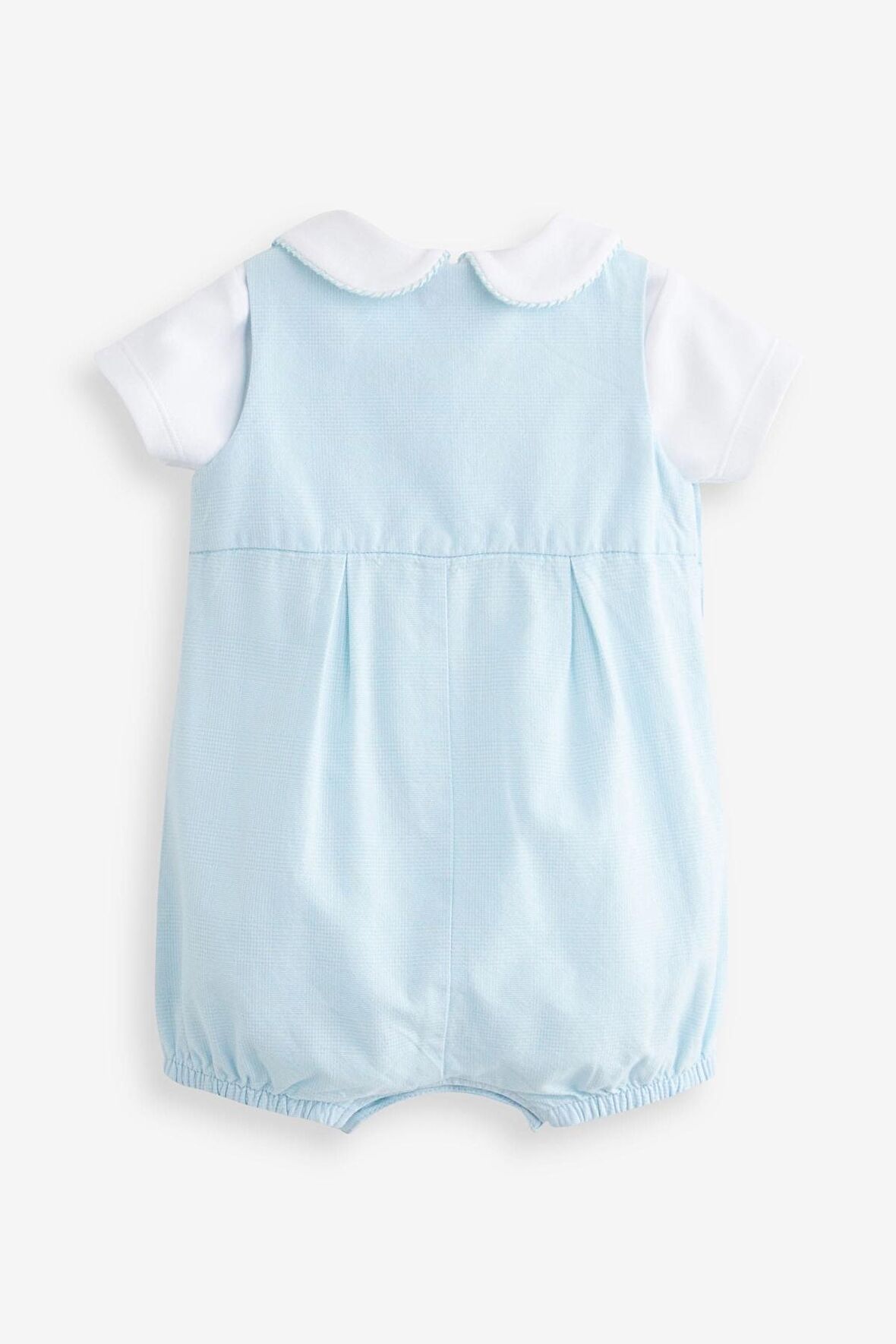 % 100 Pamuklu Pale Blue Smart Salopet Body Çorap 3’lü Set