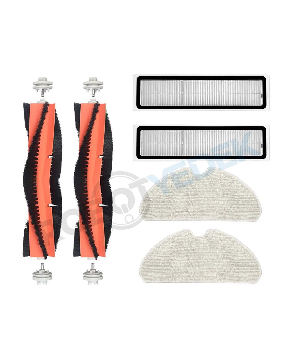 Dreame D10S D10S Pro Uyumlu Yedek Fırça Hepa Filtre Mop Seti-6 Parça