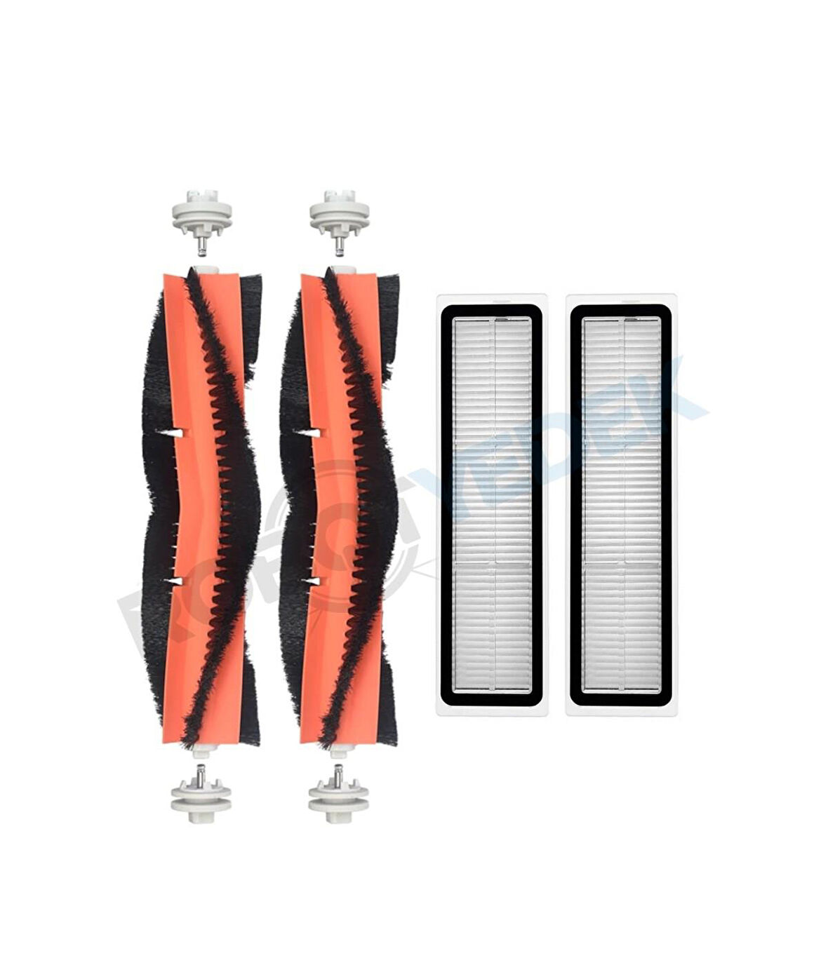 Dreame D10S D10S Pro Uyumlu Yedek Ana Fırça ve Hepa Filtre-4 Parça