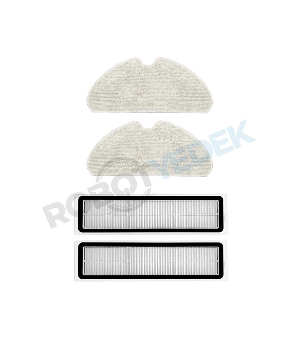 Dreame D10S D10S Pro Uyumlu Yedek Mop ve Hepa Filtre-4 Parça