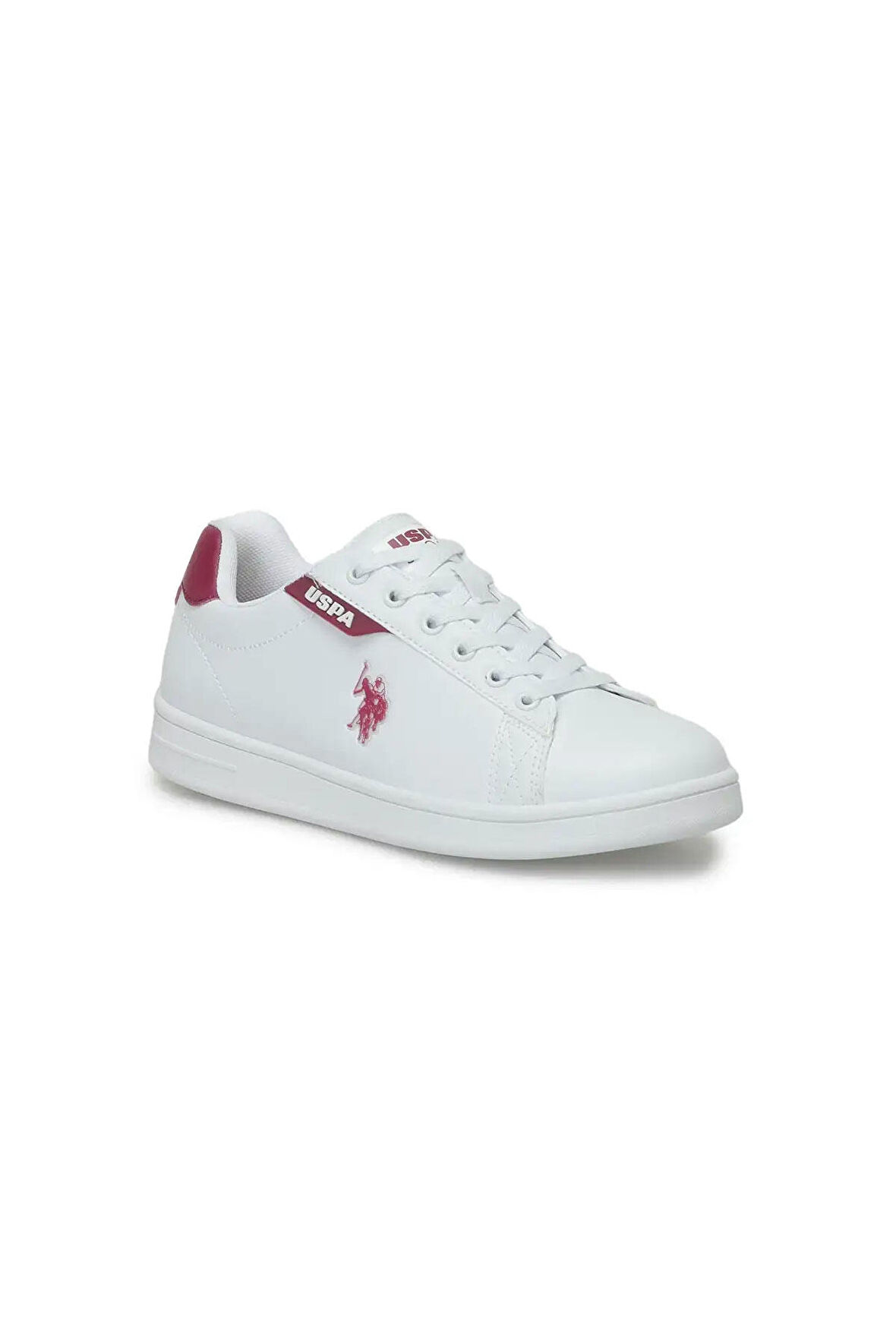 U.S.POLO ASSN COSTA 4FX BEYAZ BORDO COMFORT CASUAL ANATOMİK SPOR AYAKKABI