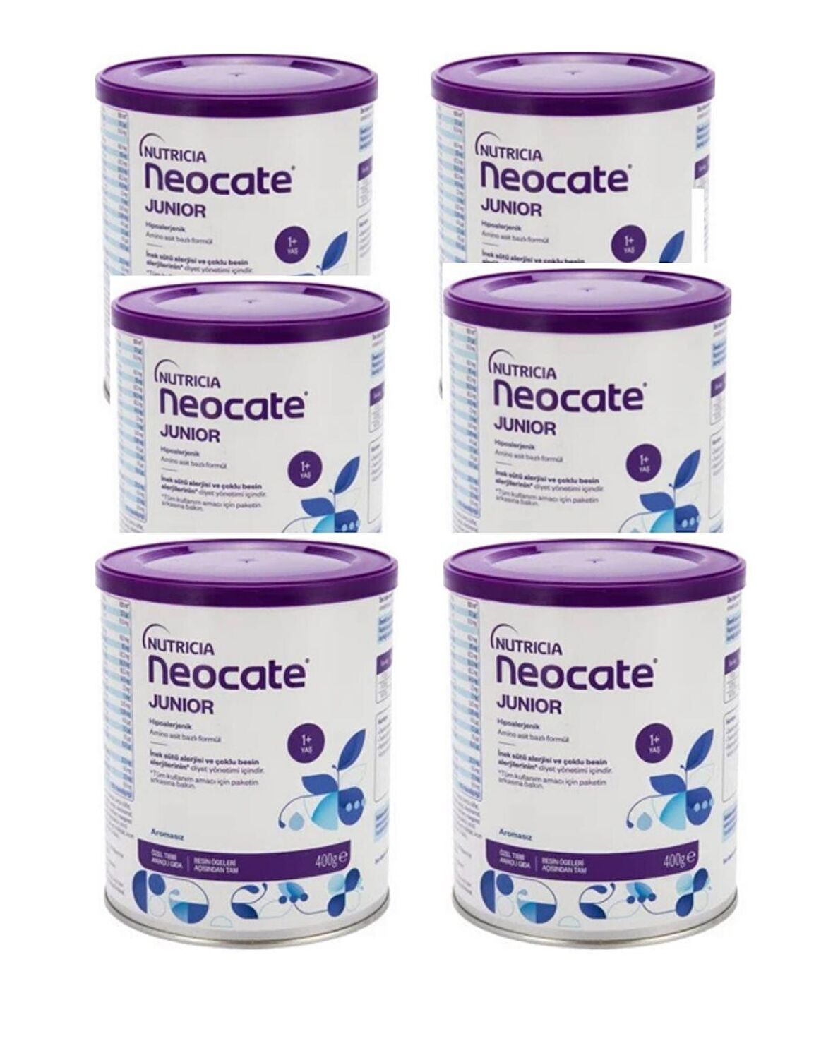 Neocate 400 Gr junior Aromasız 6 Adet