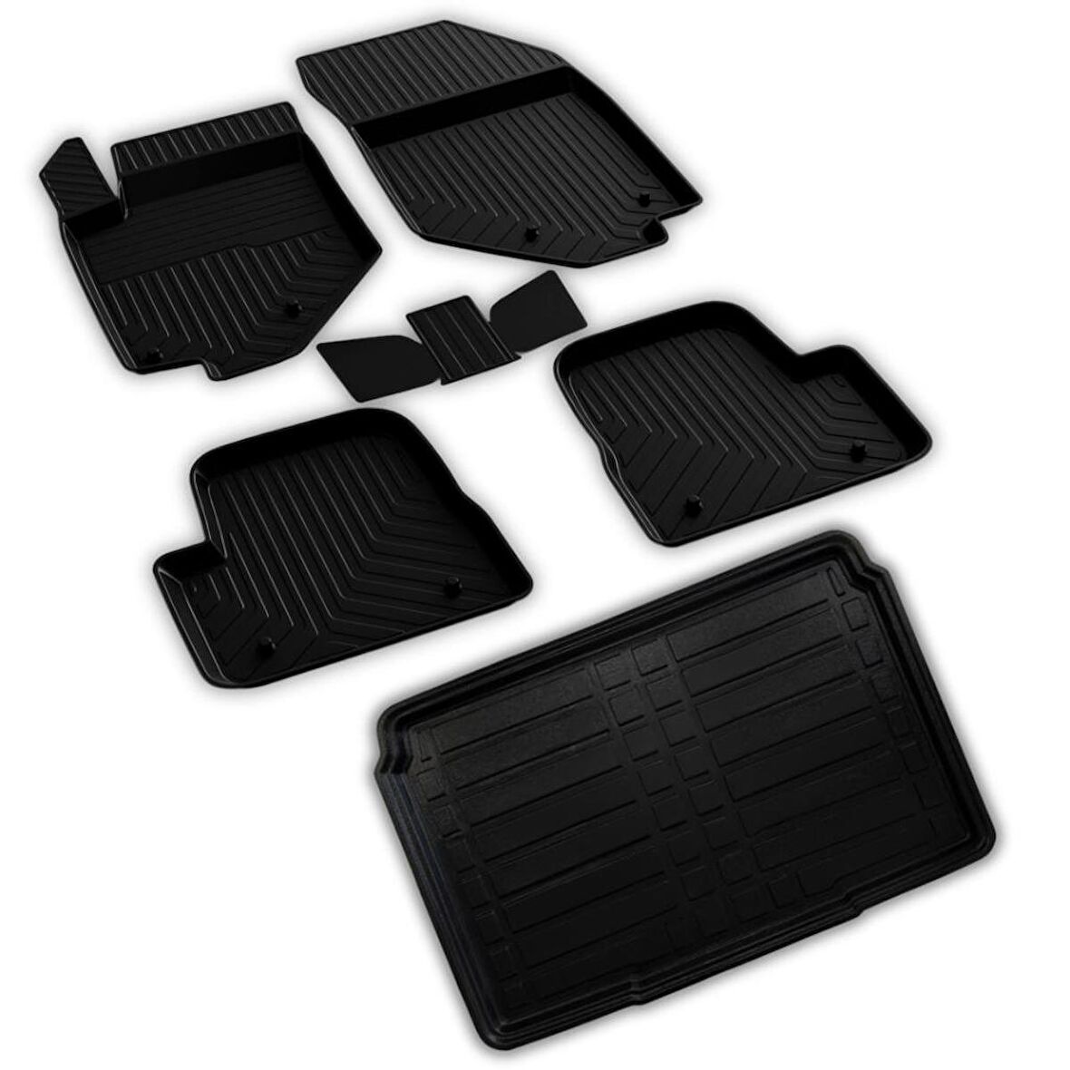 Opel Corsa F Ferrous 4D Paspas  ve  3D Bagaj Havuzu 2020 ve Üstü