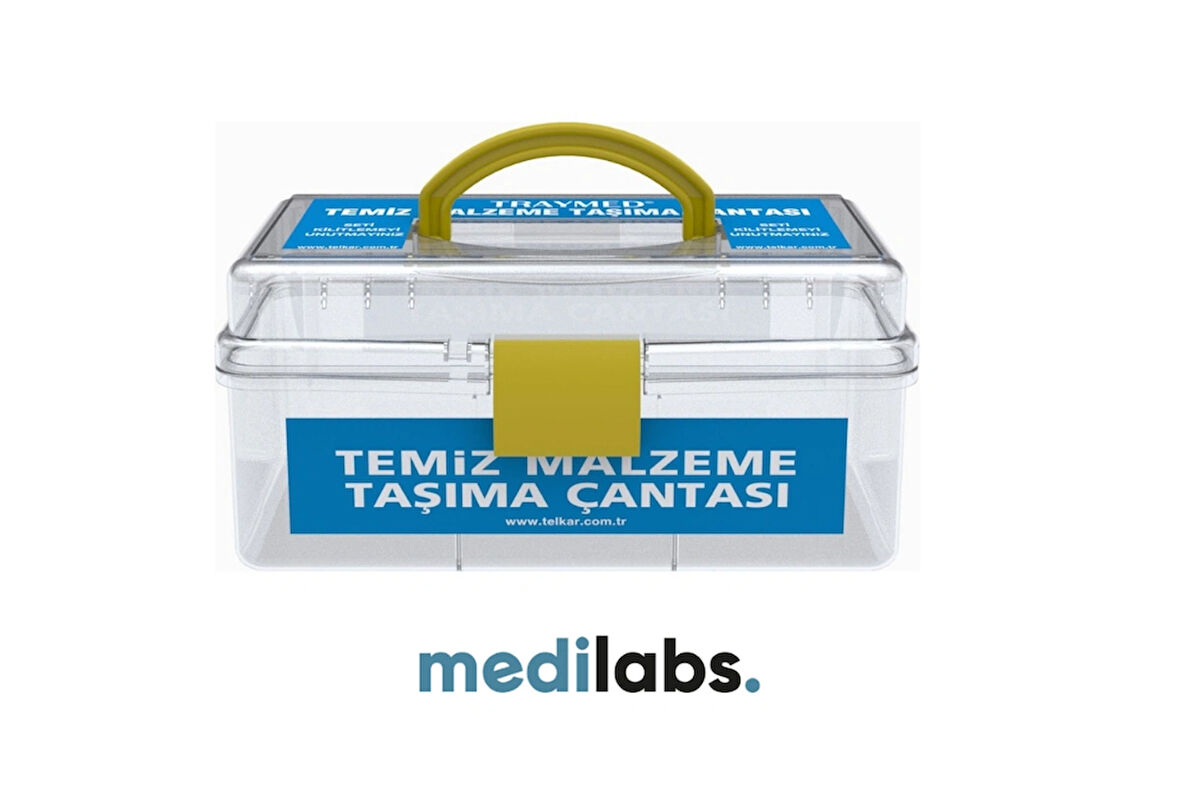 Temiz Malzeme Taşıma Çantası Küçük - Şeffaf