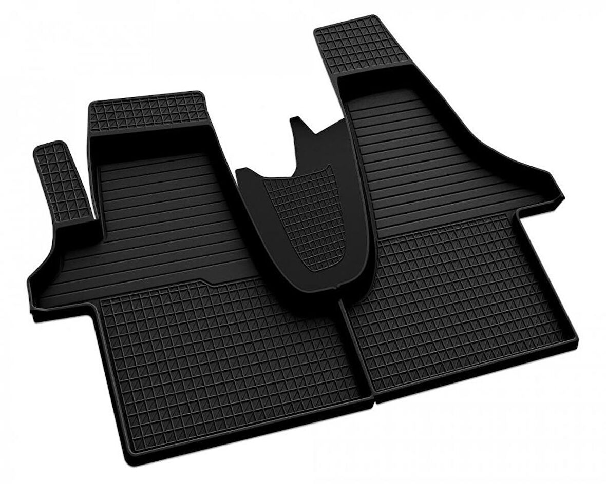 Volkswagen Transporter T5 Ferrous 4D Havuzlu Kauçuk Paspas 2003 2015