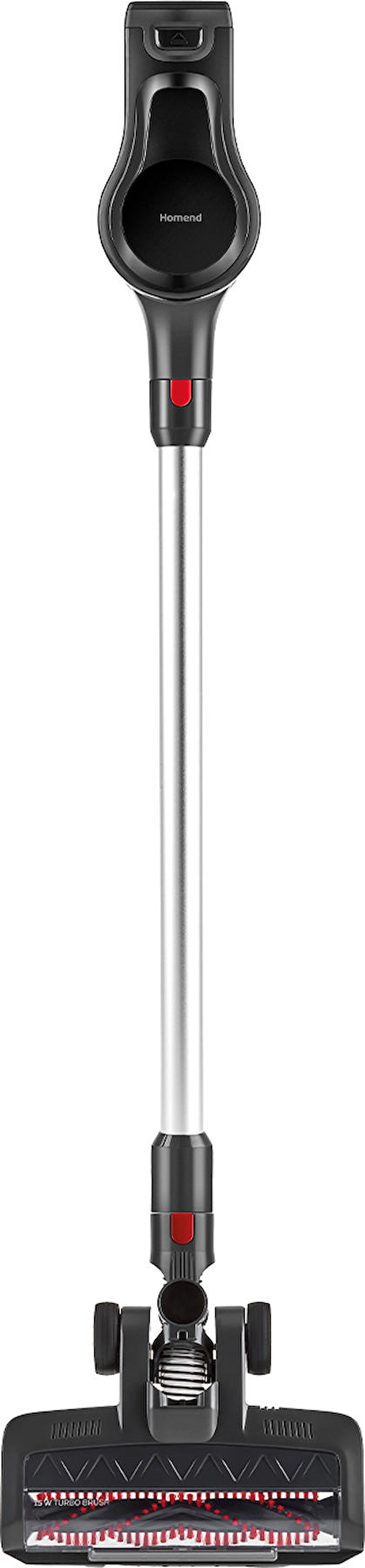 Homend Dustrider 1263H Dikey Süpürge Siyah Kırmızı