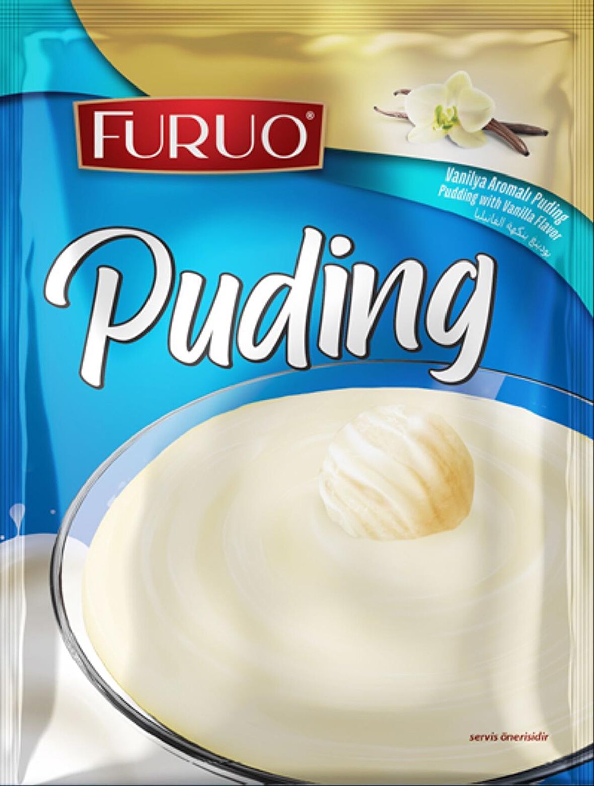 FURUO VANİLYALI PUDİNG / Puding Vanillia 