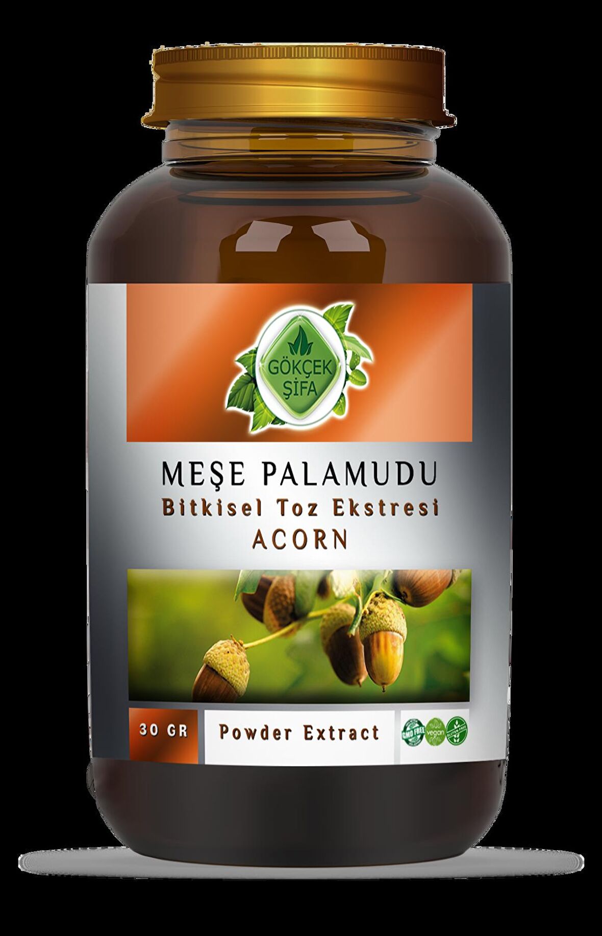 Meşe Palamudu Toz Ekstresi 30 Gr Cam Kavanoz