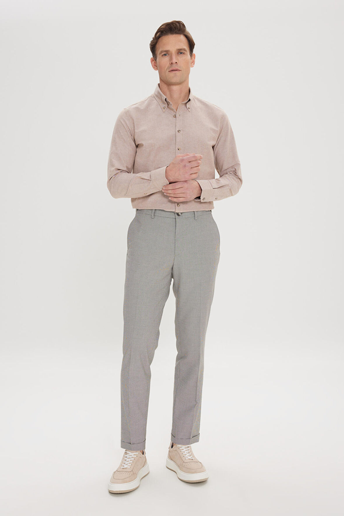 Altınyıldız Classics Siyah - Kahve Erkek Pantolon 4A0124200030