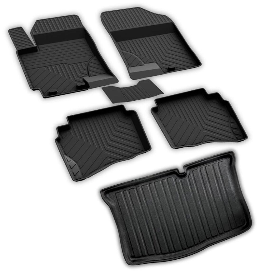 Hyundai i20 2 Ferrous 4D Paspas ve 3D Bagaj Havuzu 2014 2019