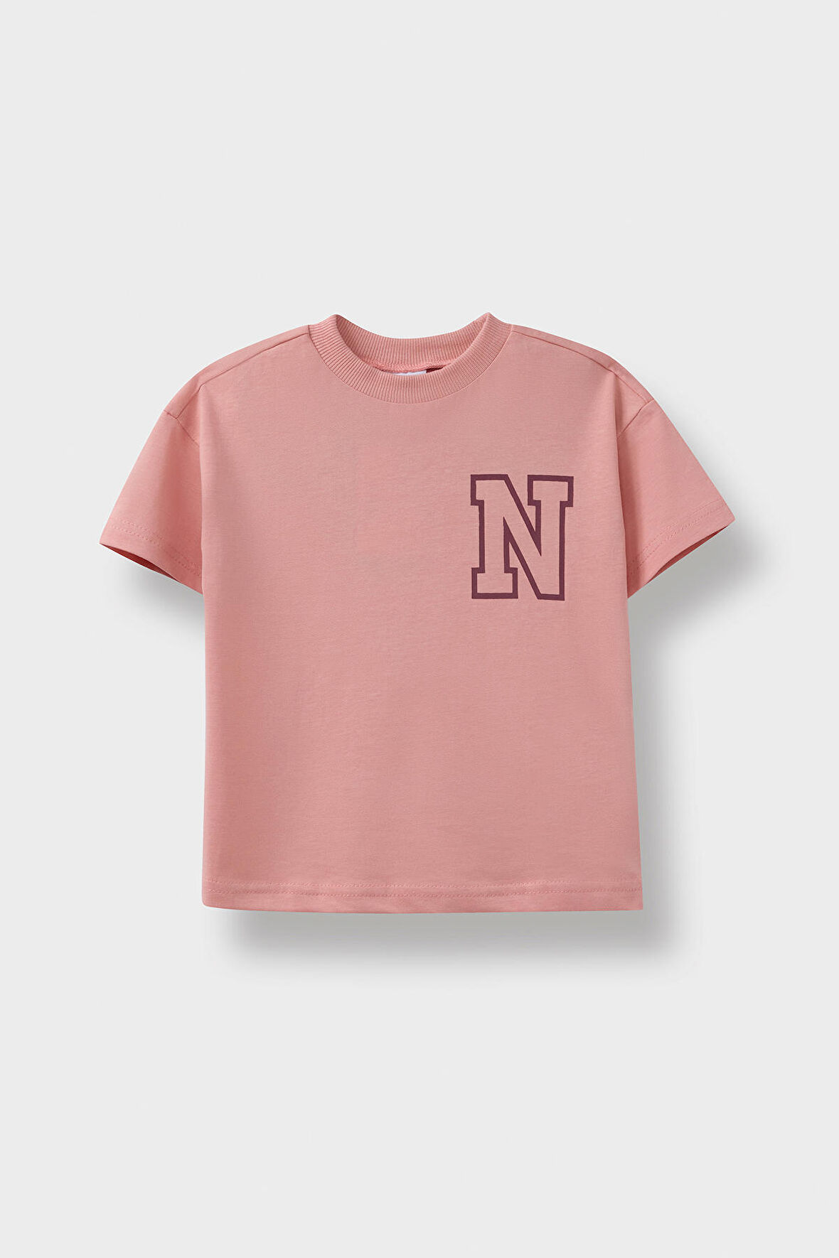 DeFacto Erkek Bebek Bisiklet Yaka Baskılı Kısa Kollu Tişört D7910A525SMBR74