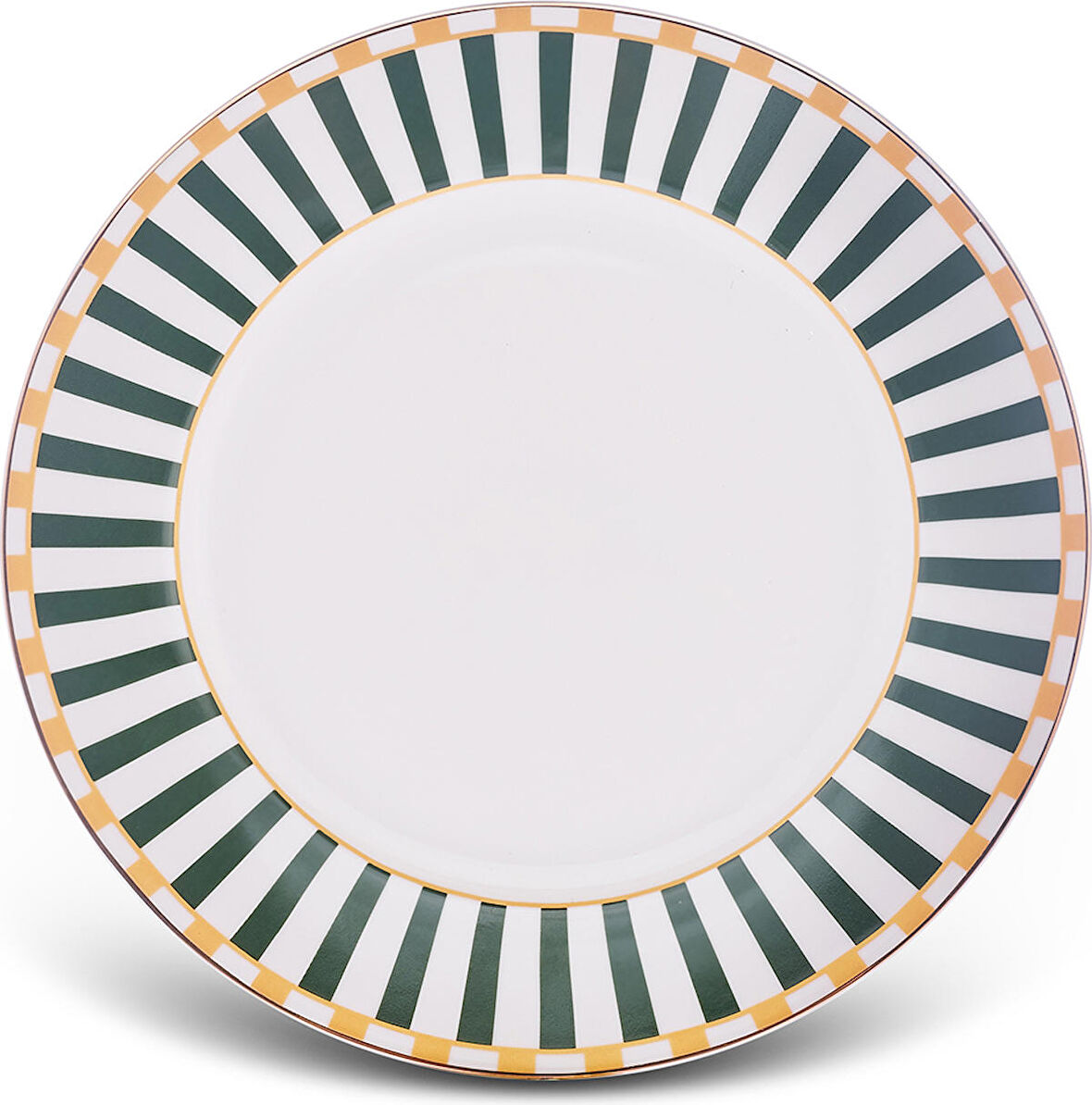 Karaca Linea New Year Yılbaşı Pasta Tabağı 19 cm Yeşil