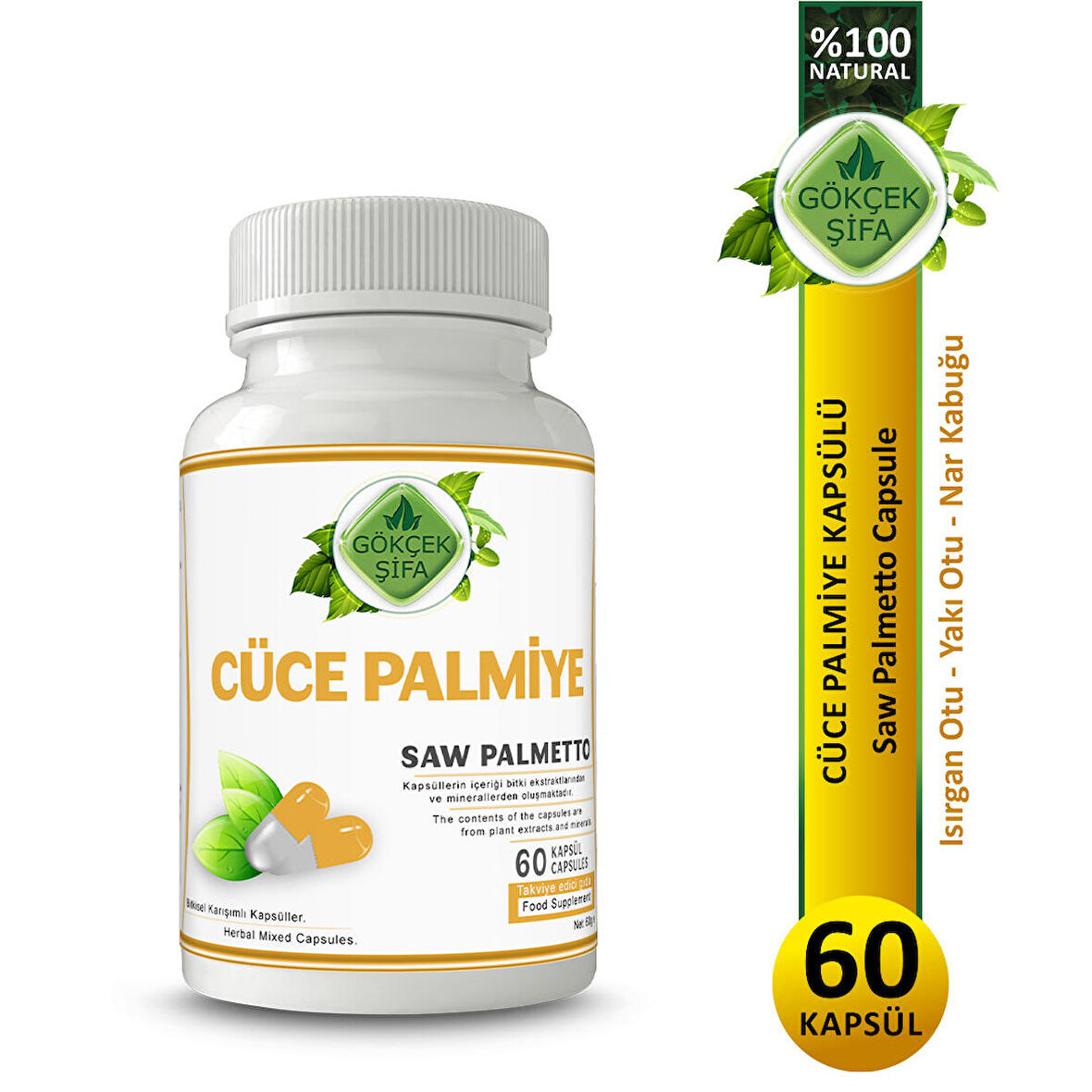 Cüce Palmiye Kapsül (SAW PALMETTO CAPSULE)