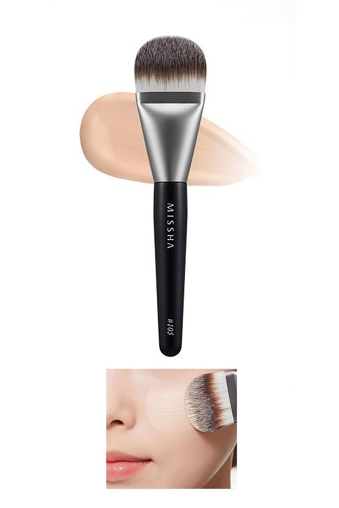 Ultra Yumuşak Dokulu Fondöten Fırçası MISSHA Artistool Foundation Brush #105