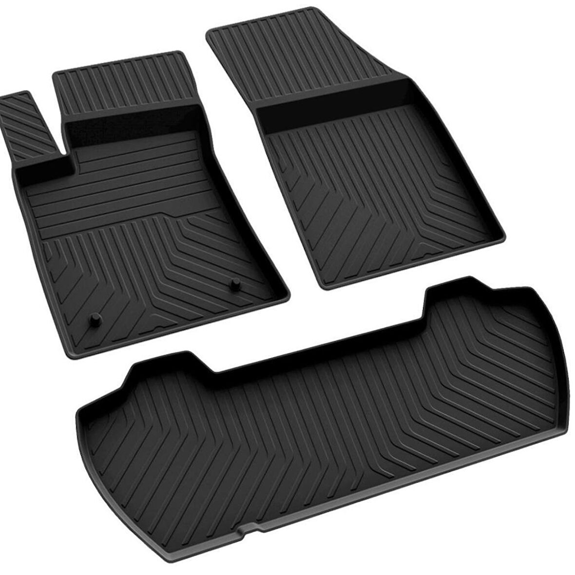 Renault Scenic 3 Ferrous 4D Havuzlu Kauçuk Paspas 2009 2016