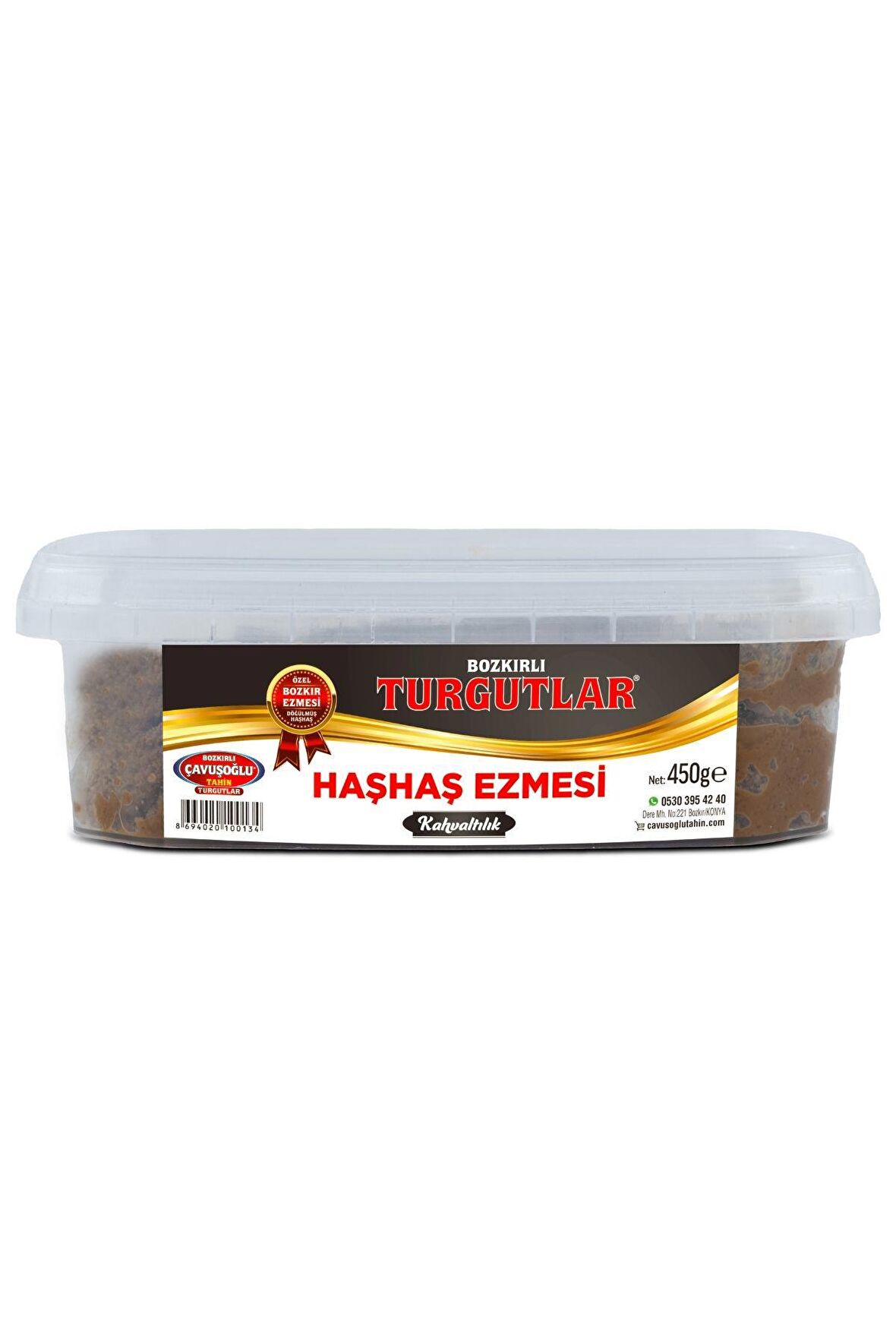 Turgutlar Haşhaş Ezmesi 450g