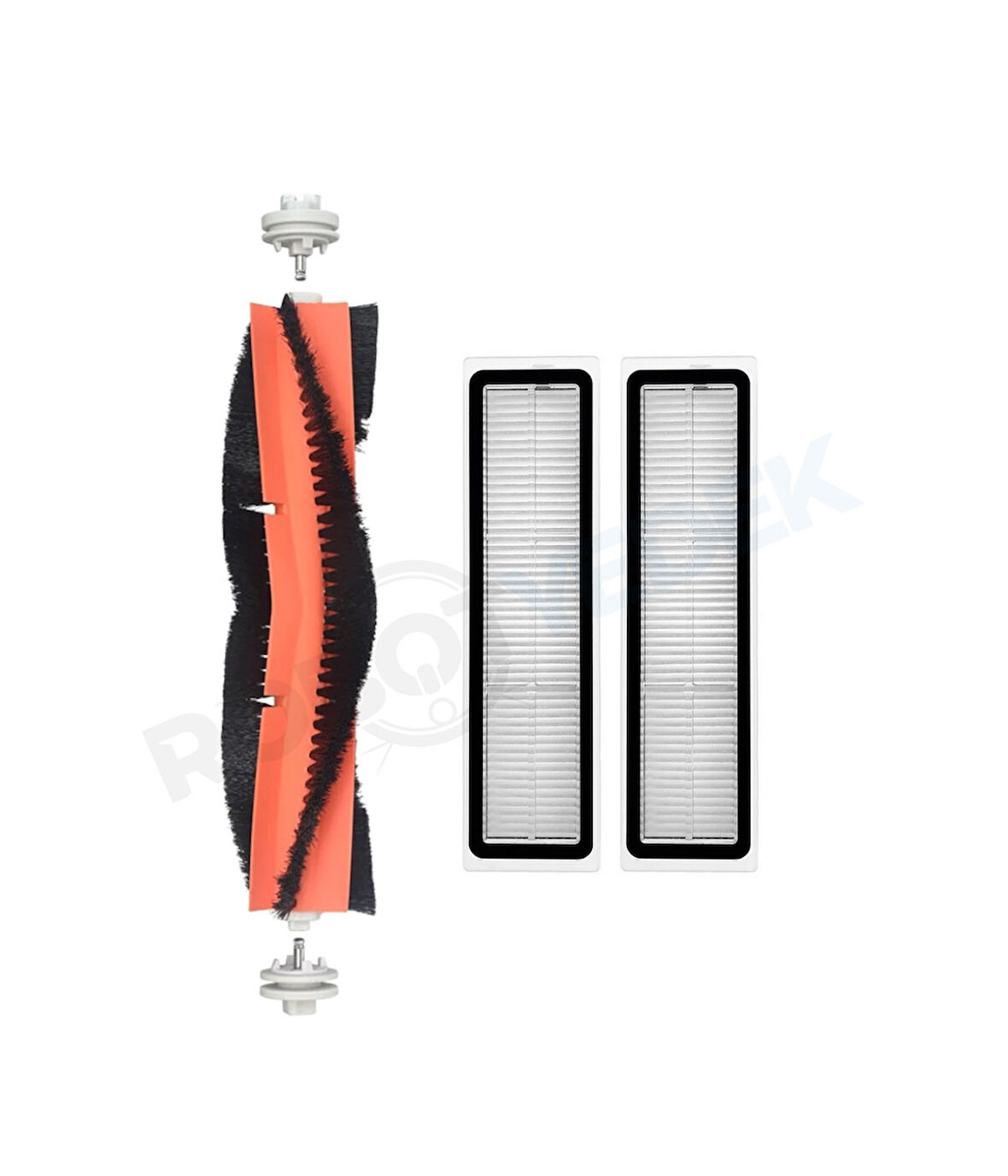 Dreame D9 Max Gen 2 Uyumlu Yedek Ana Fırça ve Hepa Filtre-3 Parça