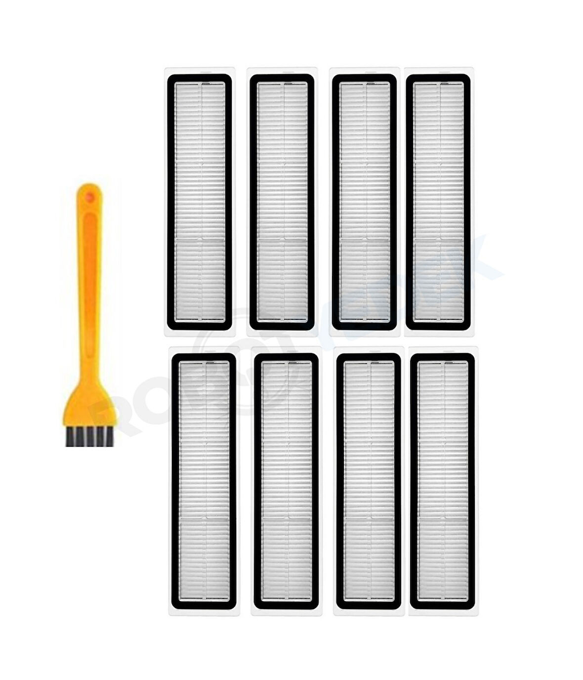Dreame D9 Max Gen 2 Uyumlu Yedek Hepa Filtre ve Temizleme Fırçası-9 Parça