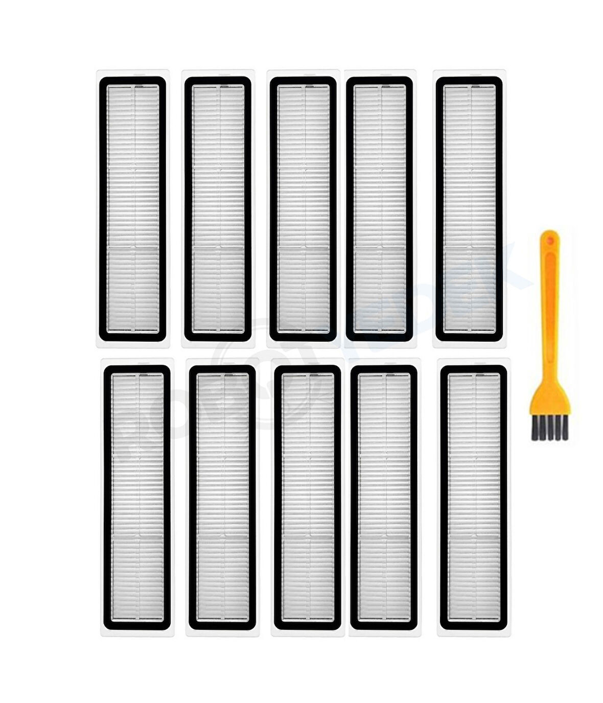 Dreame D9 Max Gen 2 Uyumlu Yedek Hepa Filtre ve Temizleme Fırçası-11 Parça