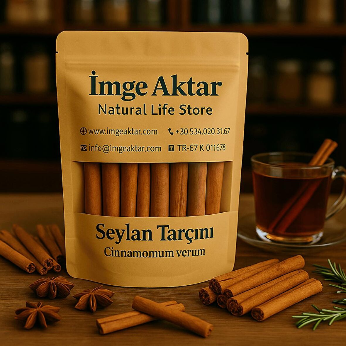 Seylan Tarçını Çubuk 40g