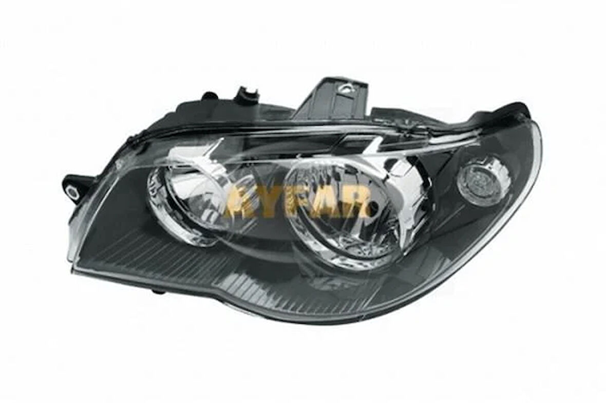 Fiat Albea / Palio Sole 2005> Sol Far + Sinyal | Elektrikli Ayarlı | Füme Cam | H7 H1 Uyumlu