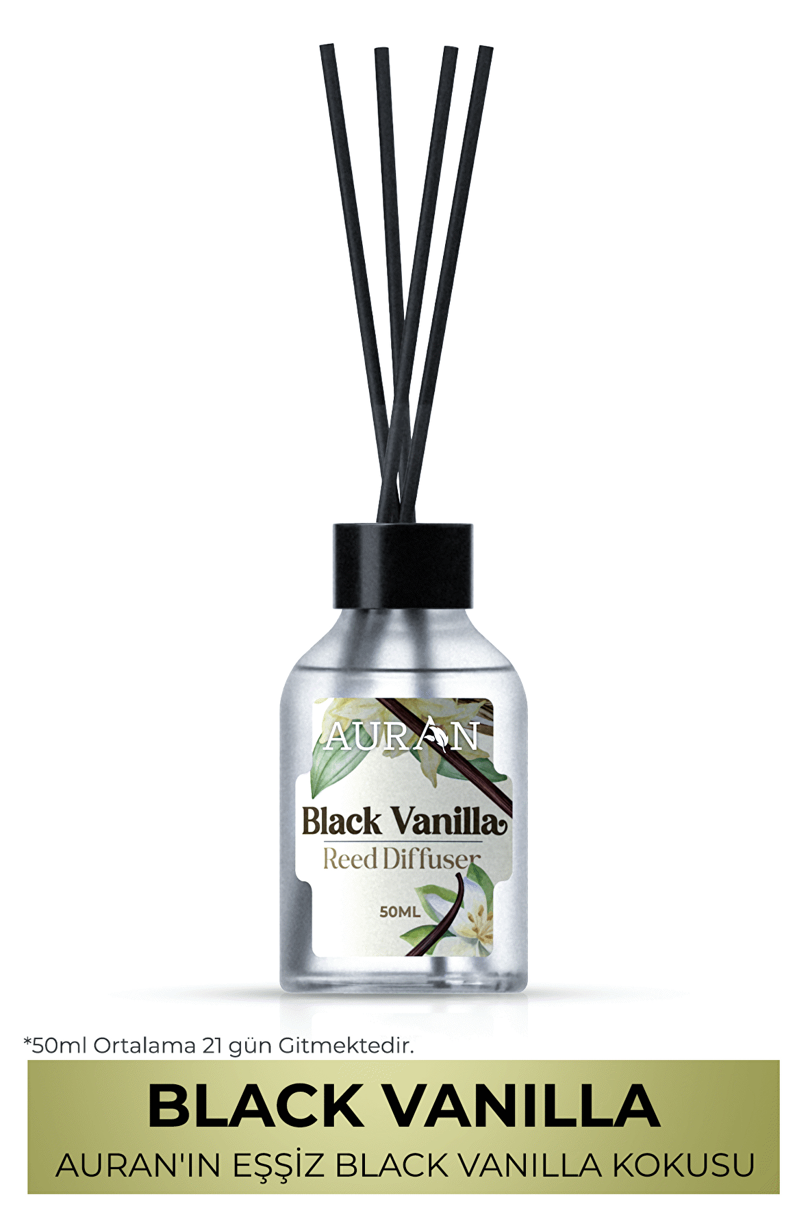 Amber Romantik Çubuklu Oda Kokusu Esansiyel Uçucu Yağ Amber Romantic 50ml