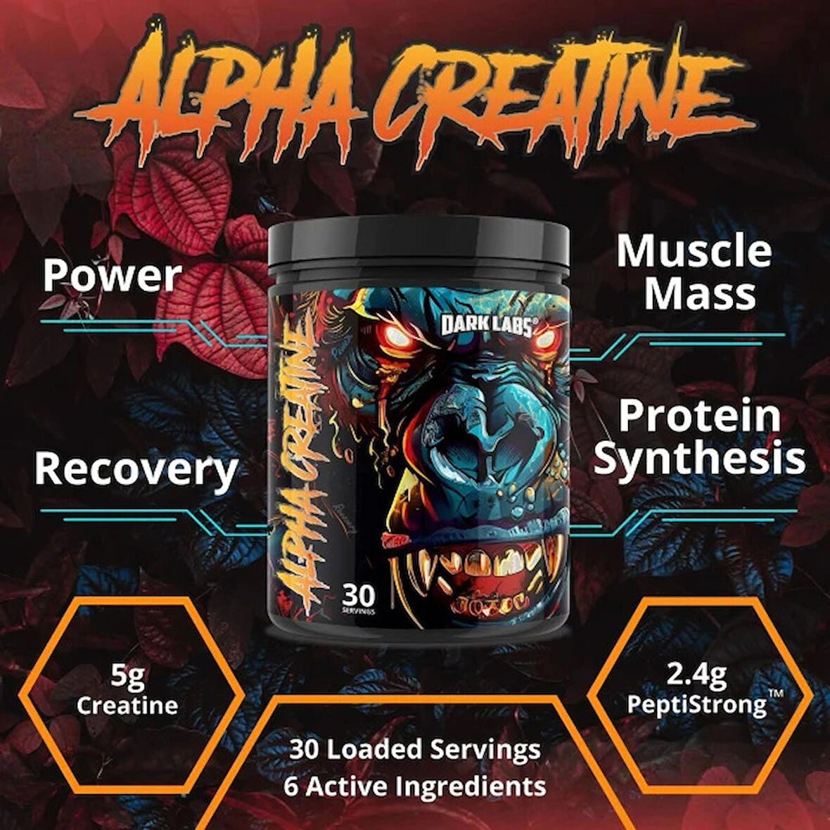 Dark Labs Alpha Creatine Gh 30 servings