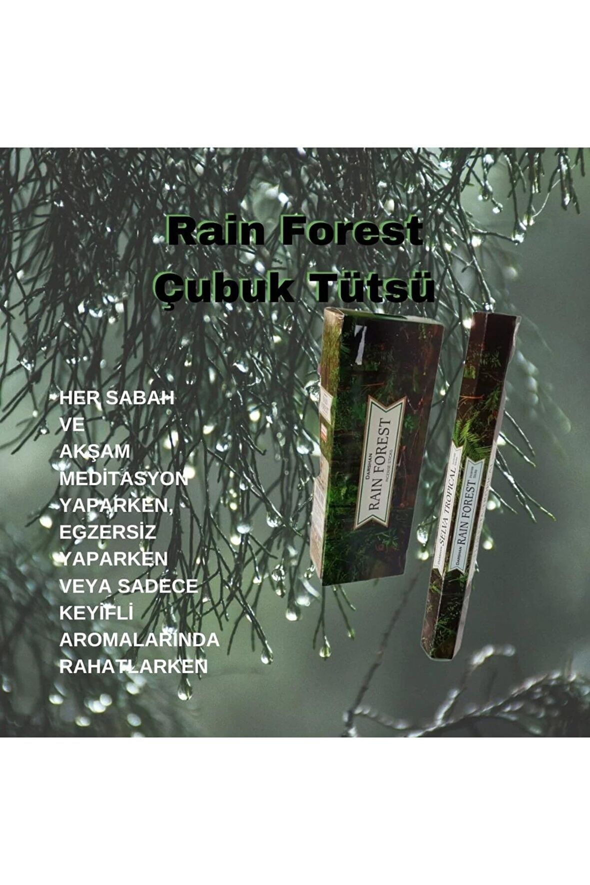 Rain Forest  ( Yağmur Ormanı ) Tütsü 20 Çubuk