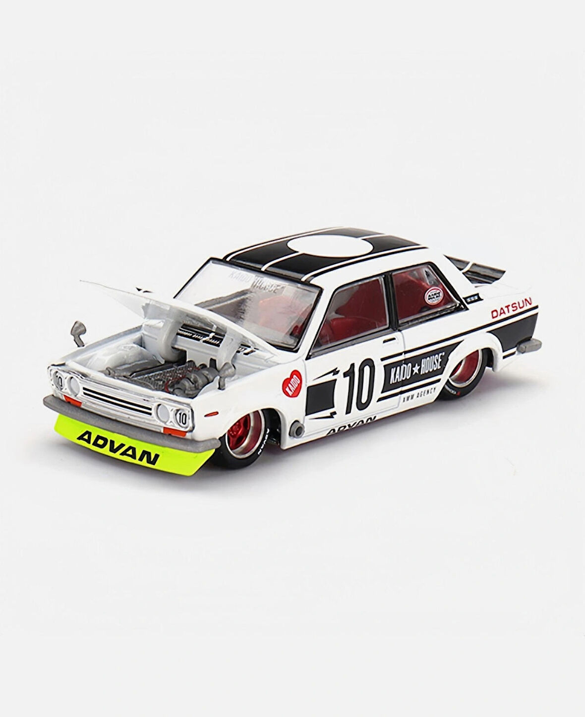 Mini GT 1:64 KaidoHouse Datsun 510 Street Team XMM V1 – Özel Koleksiyon Modeli