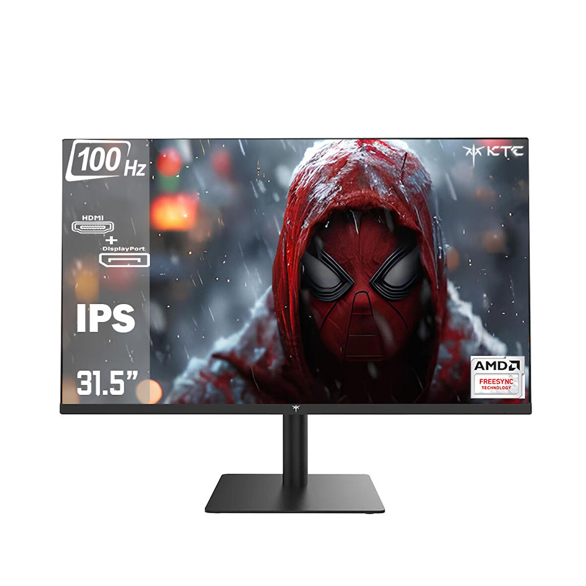 KTC H32T13 31,5'' 100Hz 3ms (Hdmı+Displayport) 2560×1440 Freesync IPS Flat Monitör