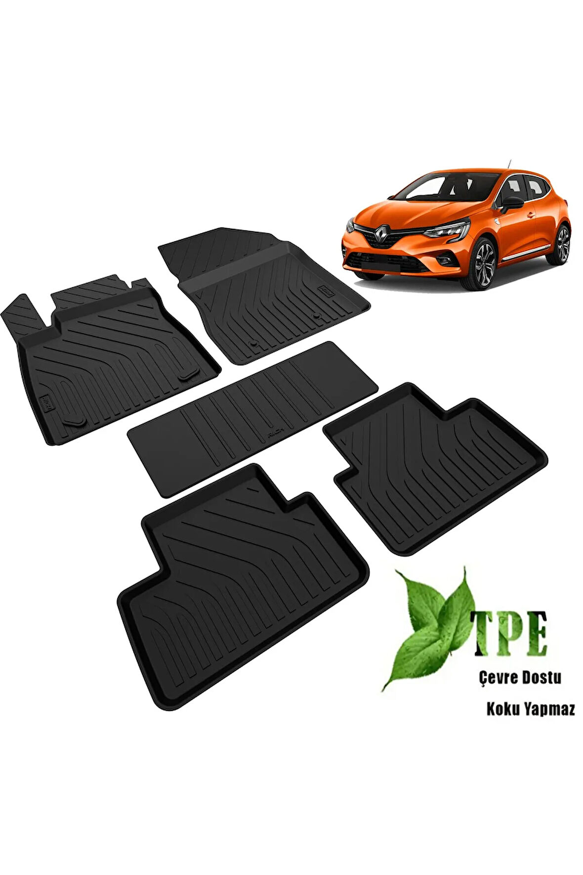 RENAULT CLIO V 5 HAVUZLU PASPAS KOKUSUZ YUMUŞAK 2020 2021 2022 2023 2024