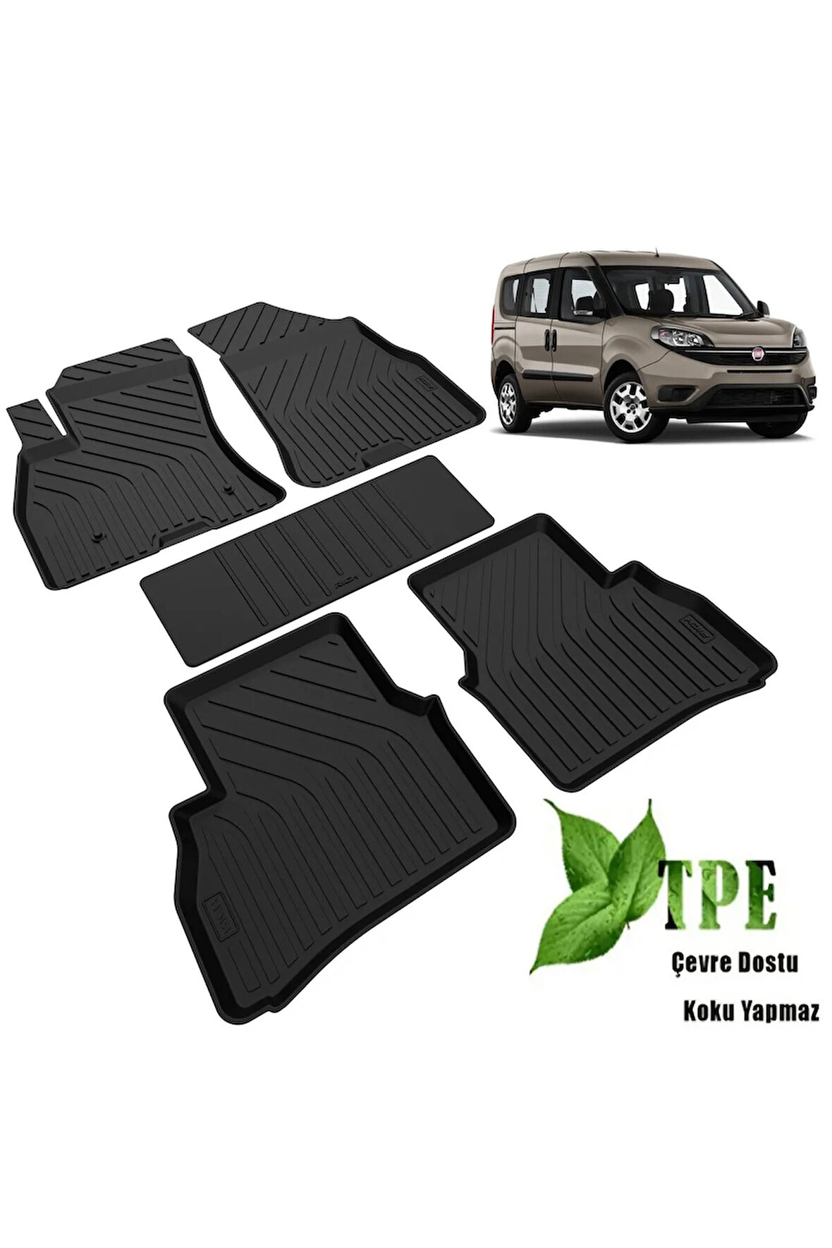Fiat Doblo Havuzlu Paspas 2011 2012 2013 2014 2015 2016 2017 2018 2019 2020 2021 2022