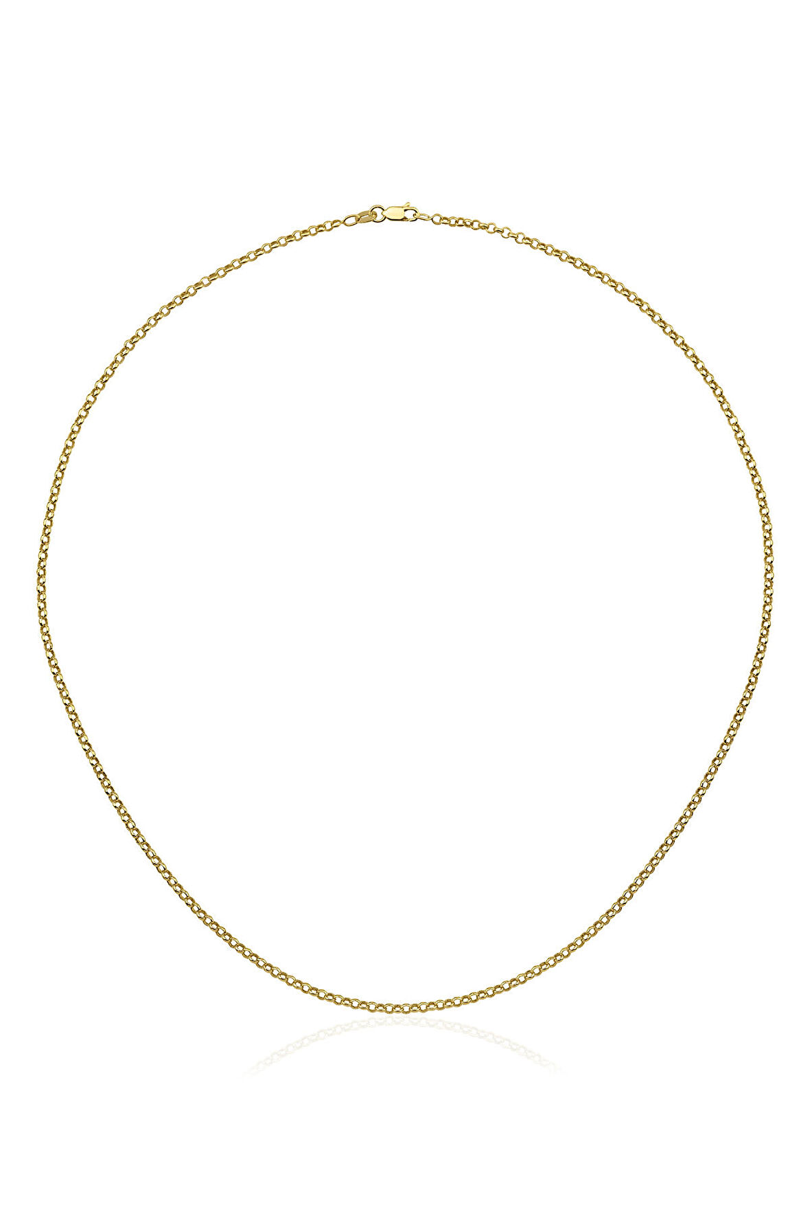 14 Ayar Altın Doch Zincir 2.50 mm