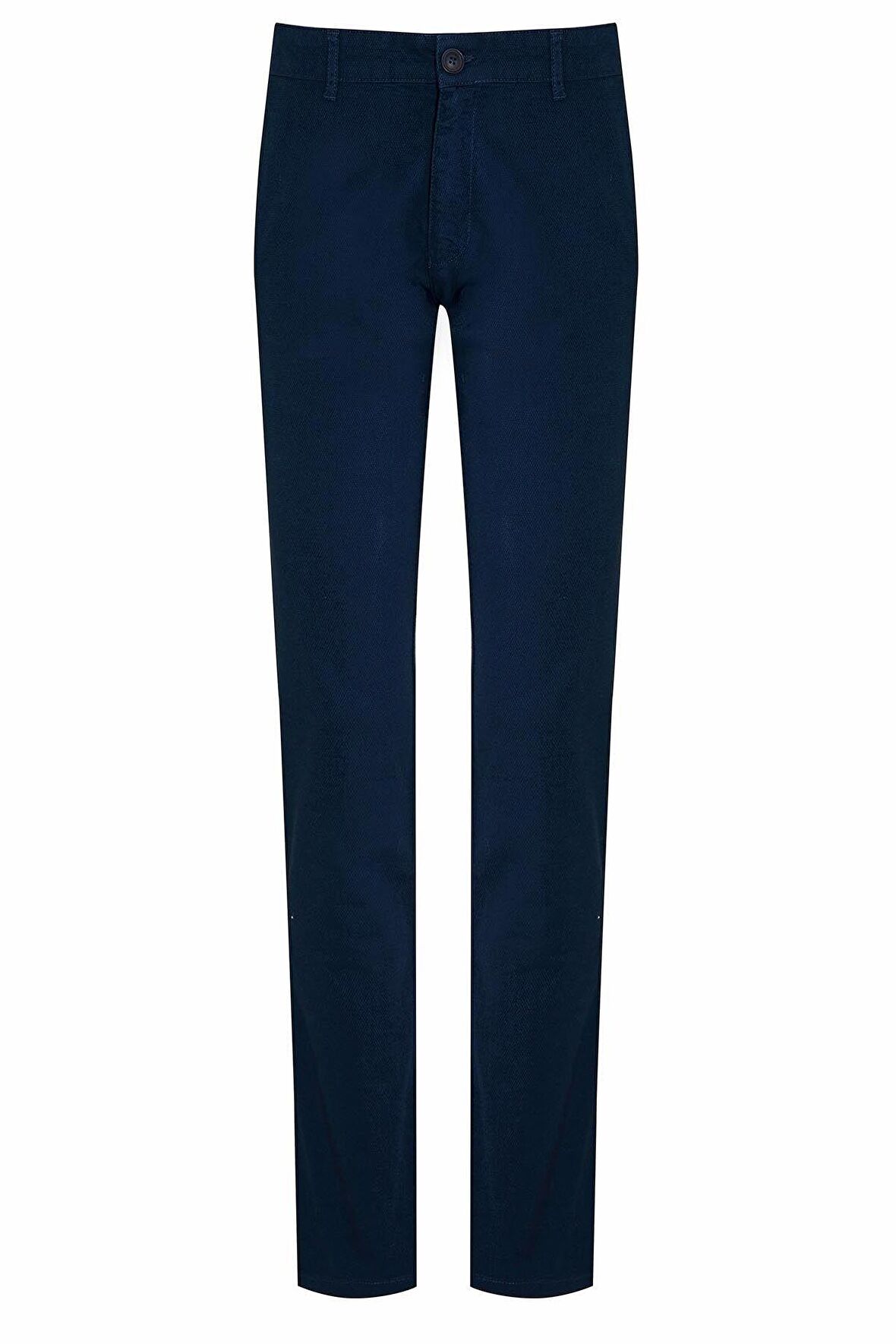 Lacivert Regular Fit Kanvas Pantolon | 40