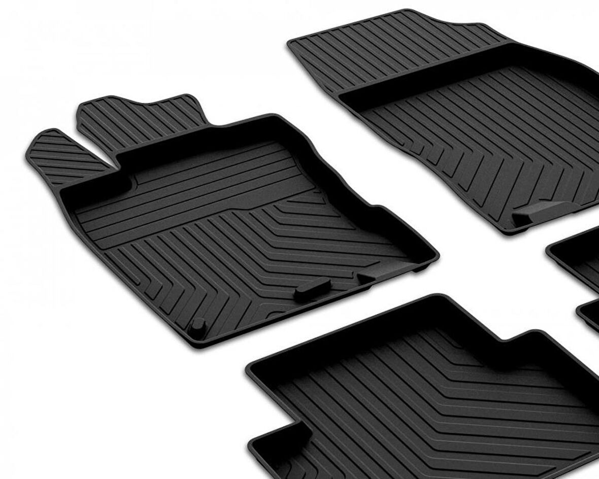 Nissan Qashqai 1 Ferrous 4D Havuzlu Kauçuk Paspas 2007-2014