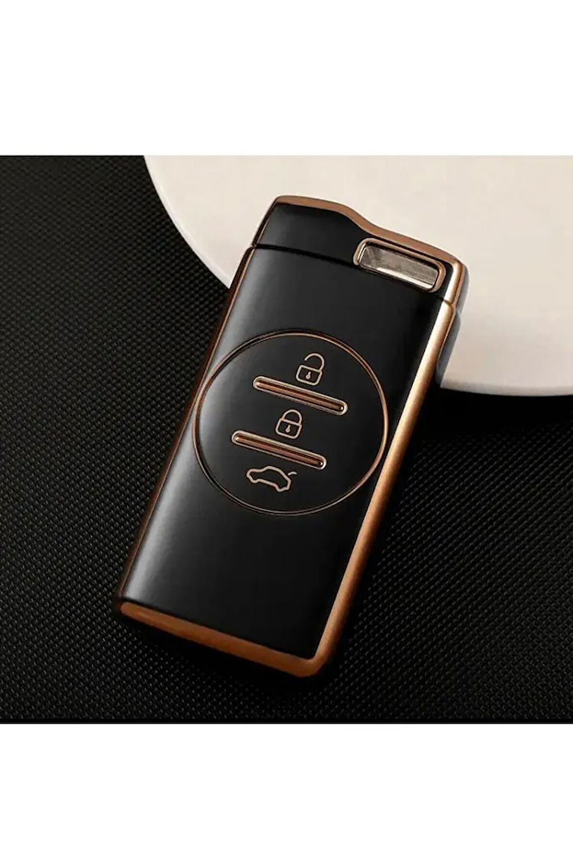 Chery Tiggo 7 Anahatar Koruma Kılıfı Siyah/Gold Lütfen 2.Resime Bakıp Anahtar Teyiti Yapınız