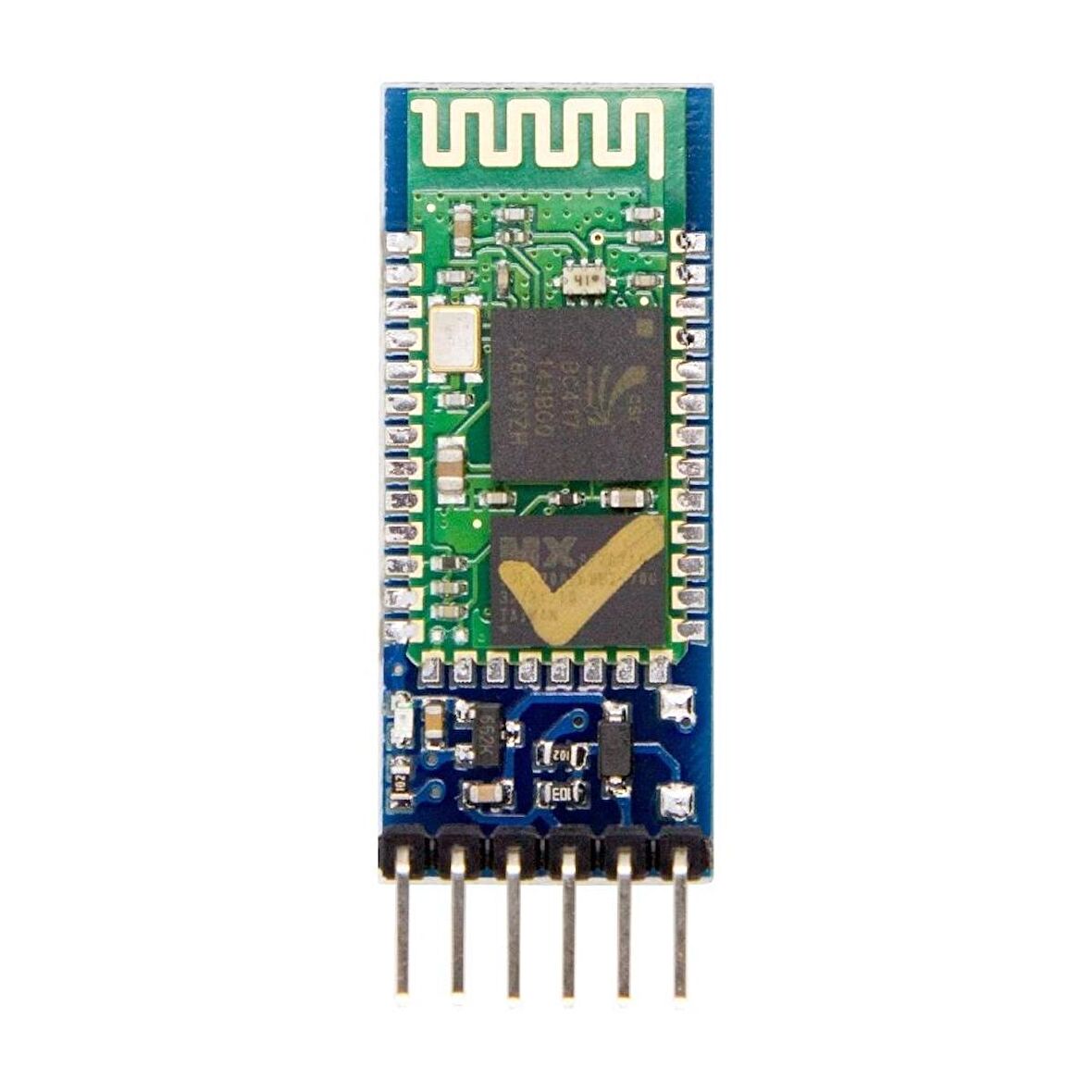 HC-05 6 Pin Kablosuz Bluetooth Modülü (Butonsuz) (Orjinal Çip)