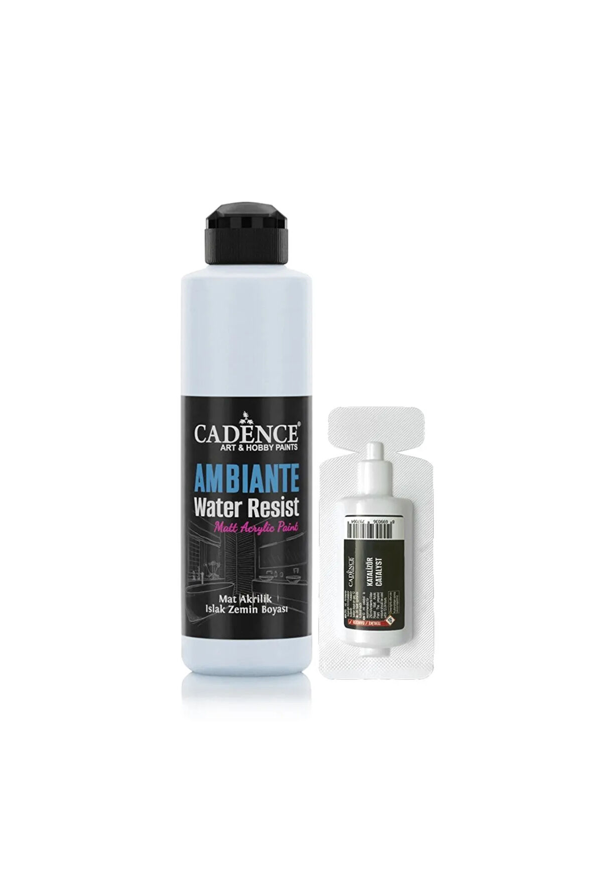 Ambiante Suya Dayanıklı Akrilik Boya Aw-03 Eskimiş Beyaz 250ml + Katalizör 10gr