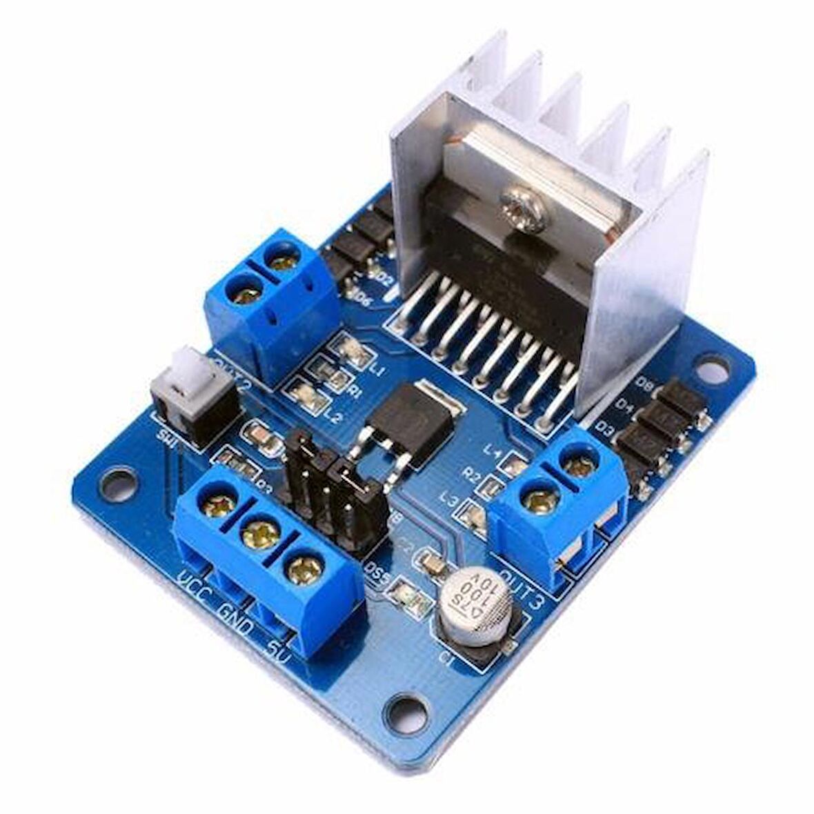 L298N Mavi Motor Sürücü Kartı