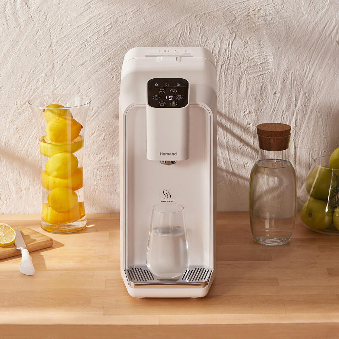 Homend Himalaya 4 Farklı Derecede Su Veren Akıllı Kettle Özellikli Su Arıtıcı